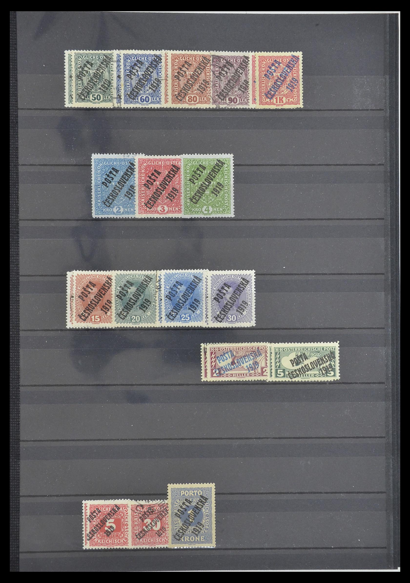 33671 006 - Postzegelverzameling 33671 Tsjechoslowakije 1918-2000.