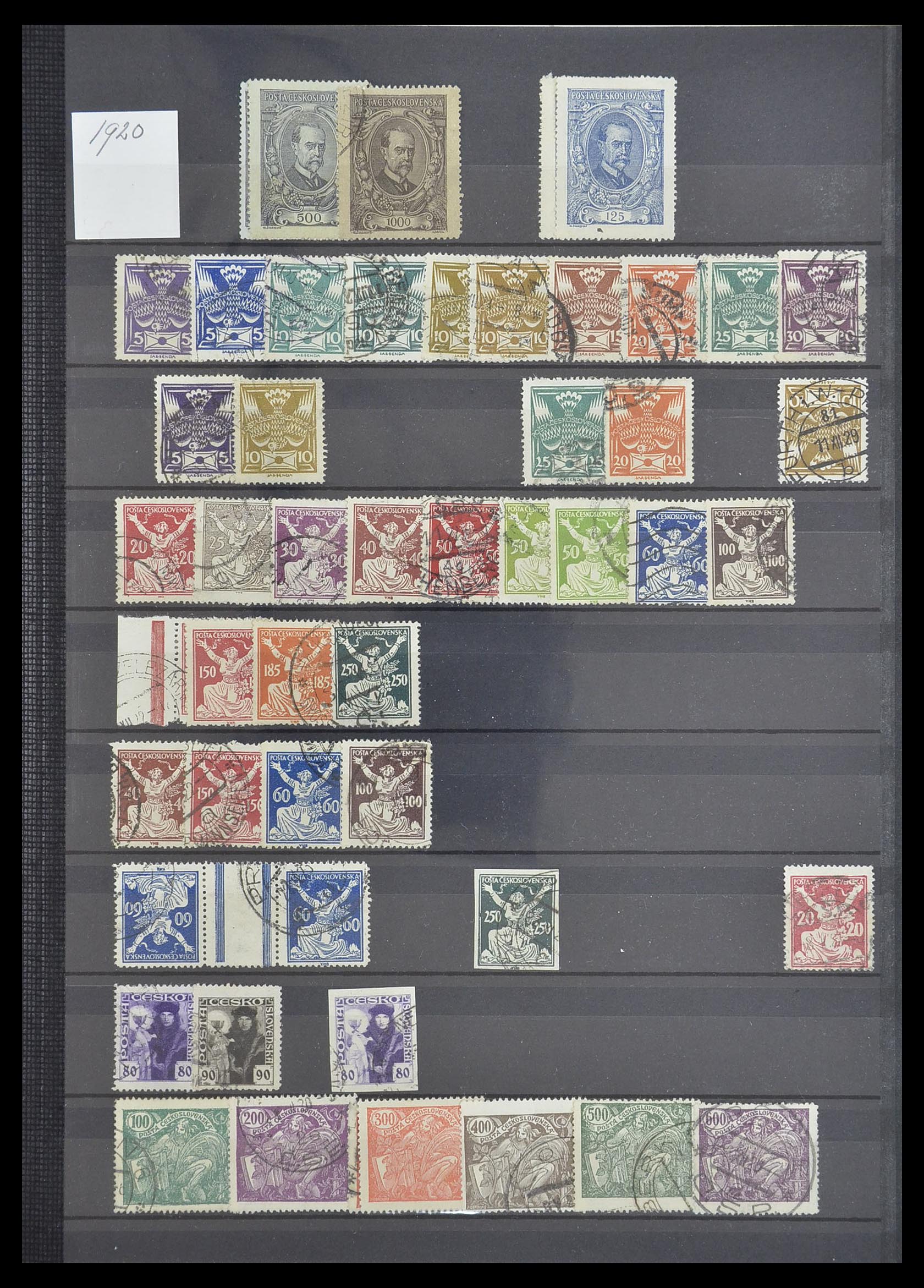 33671 008 - Postzegelverzameling 33671 Tsjechoslowakije 1918-2000.