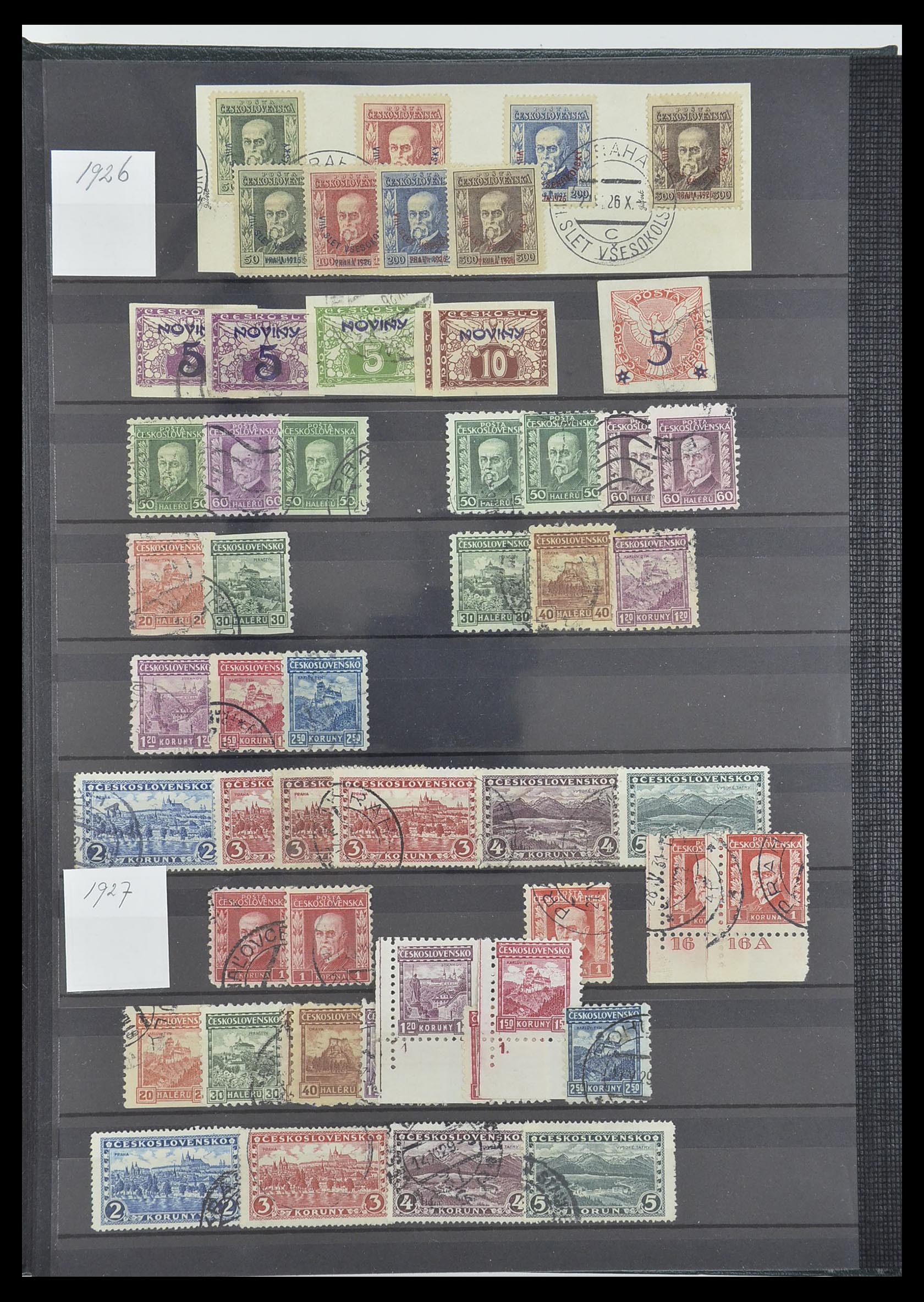 33671 011 - Postzegelverzameling 33671 Tsjechoslowakije 1918-2000.