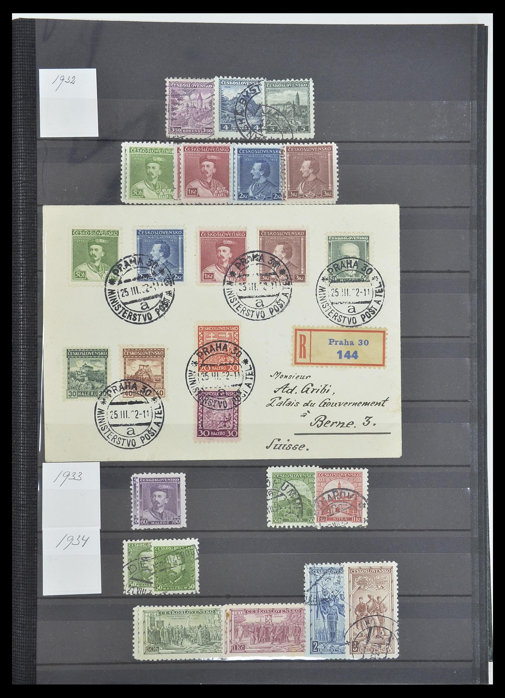 33671 014 - Postzegelverzameling 33671 Tsjechoslowakije 1918-2000.