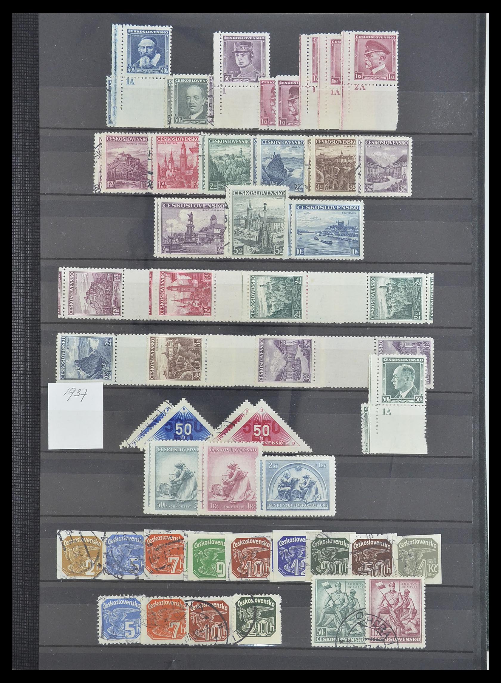 33671 016 - Postzegelverzameling 33671 Tsjechoslowakije 1918-2000.