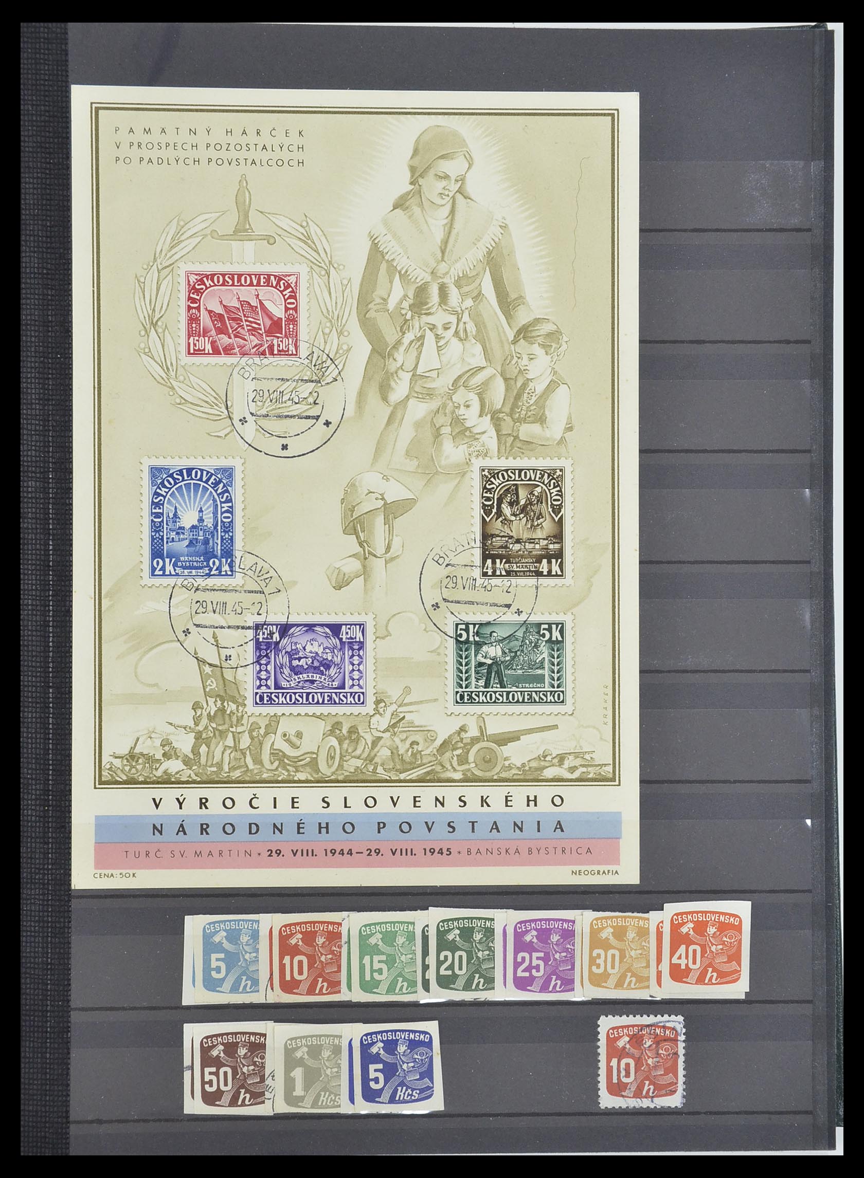 33671 024 - Postzegelverzameling 33671 Tsjechoslowakije 1918-2000.