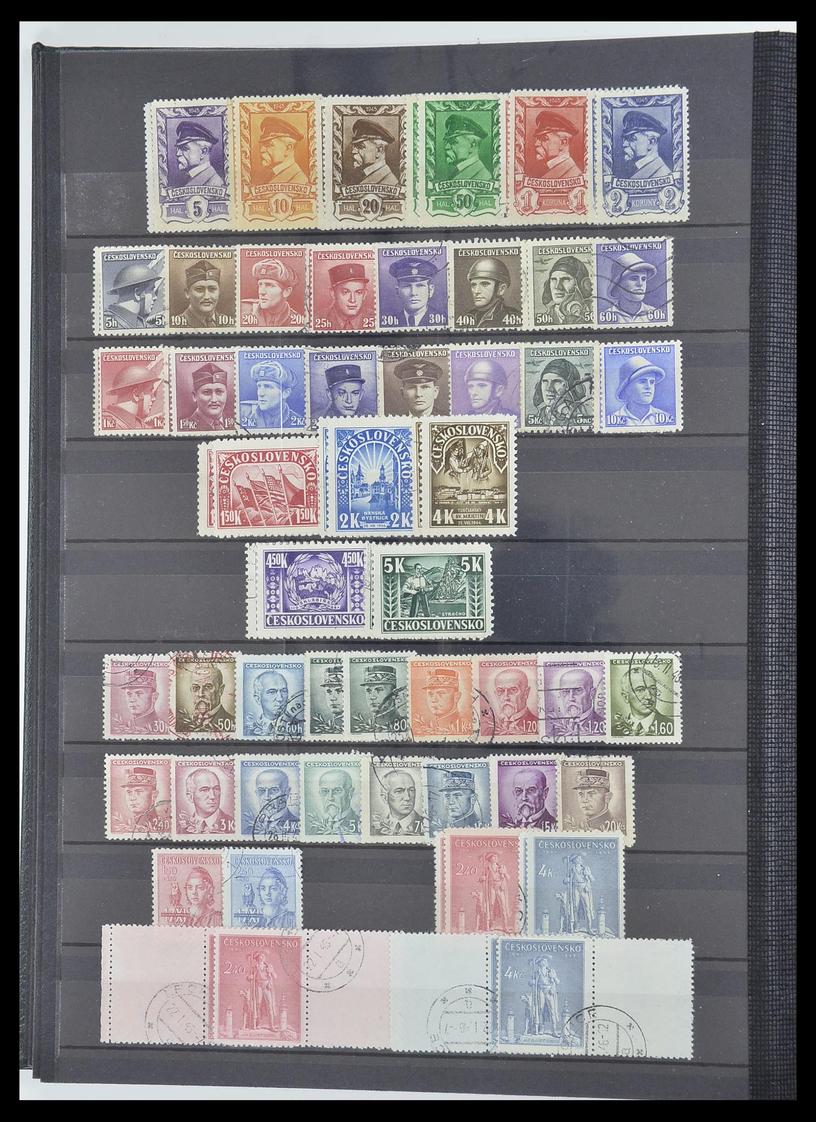 33671 025 - Postzegelverzameling 33671 Tsjechoslowakije 1918-2000.