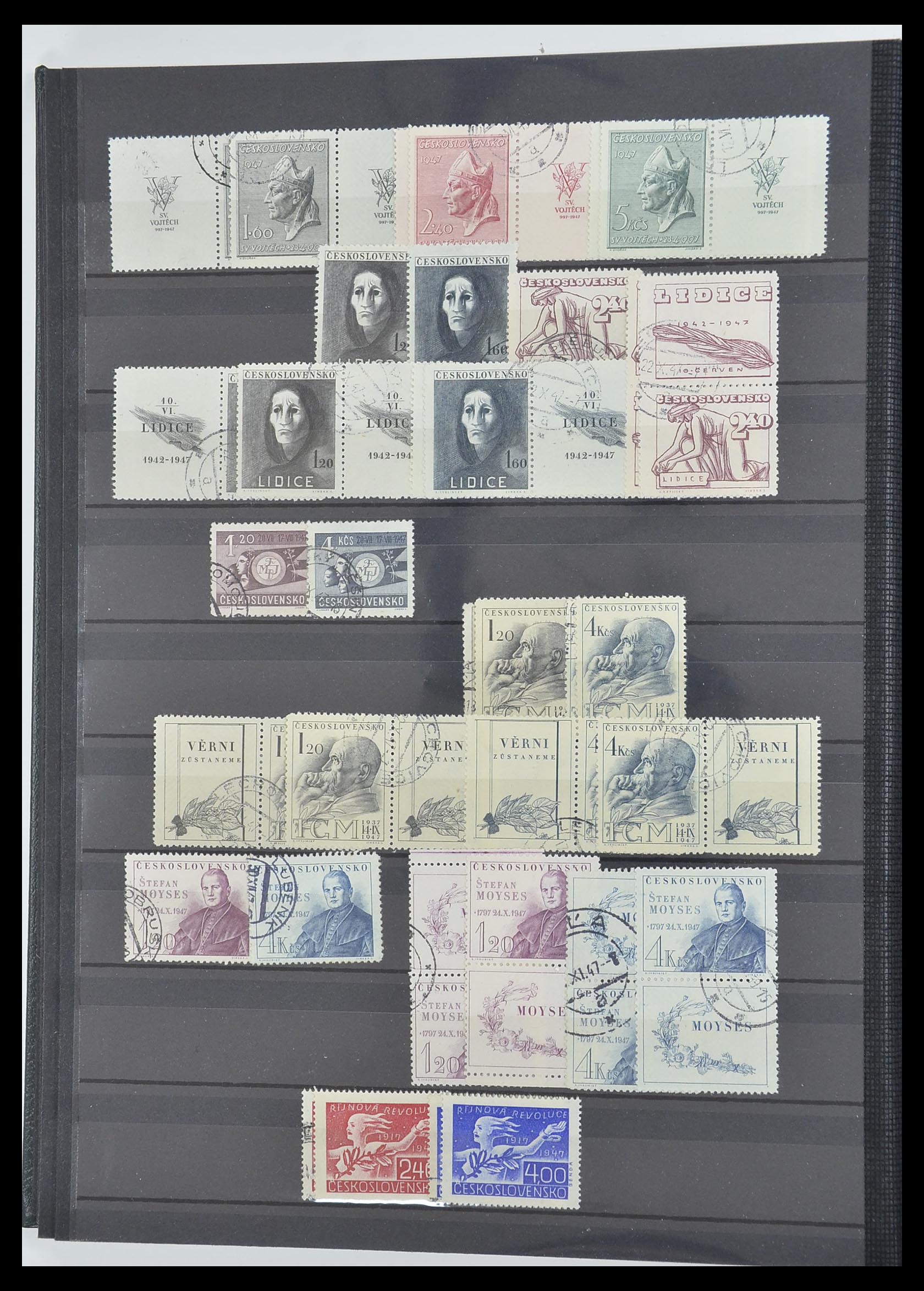 33671 028 - Postzegelverzameling 33671 Tsjechoslowakije 1918-2000.