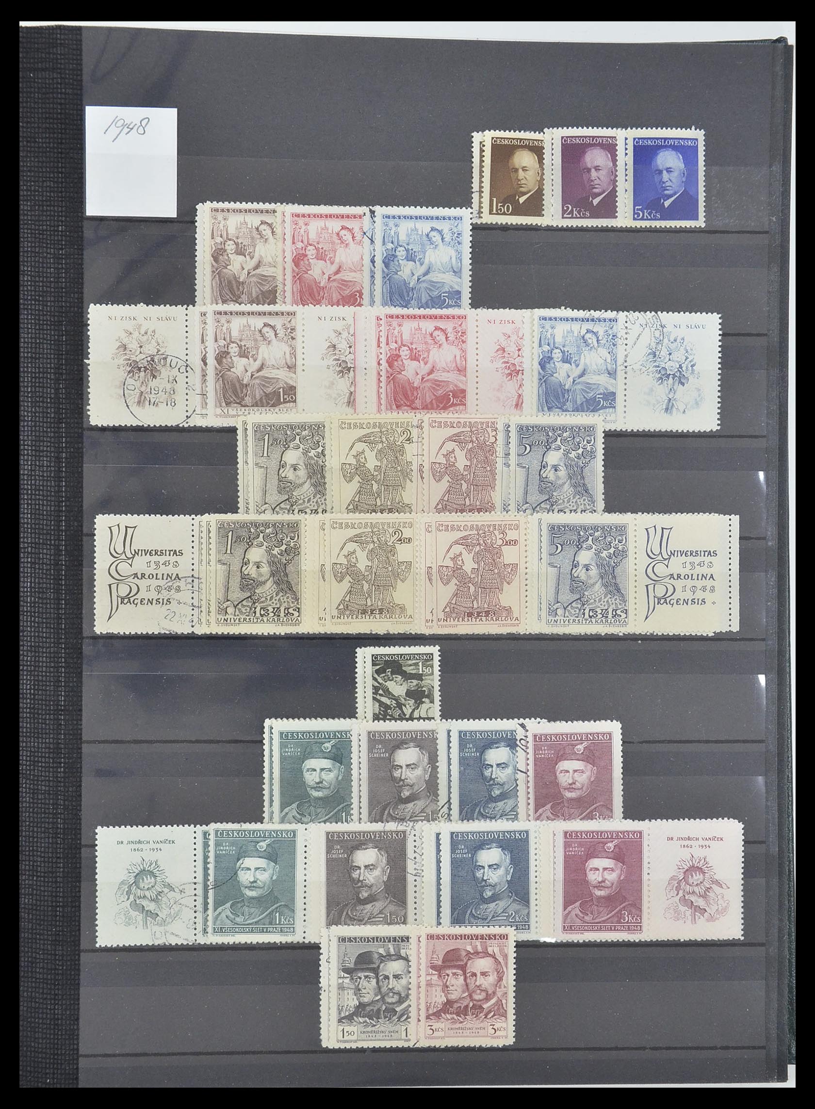 33671 029 - Postzegelverzameling 33671 Tsjechoslowakije 1918-2000.