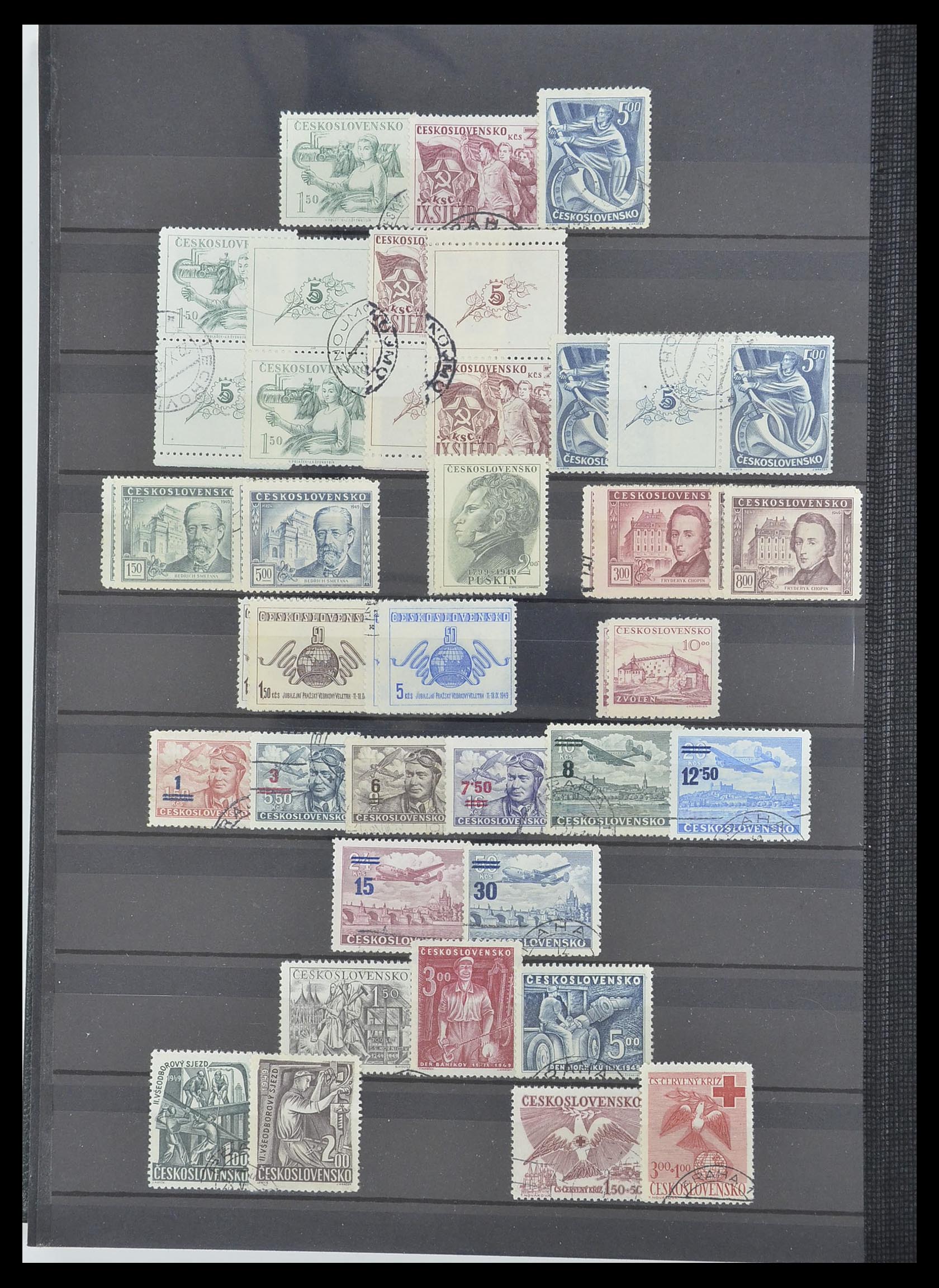 33671 032 - Postzegelverzameling 33671 Tsjechoslowakije 1918-2000.