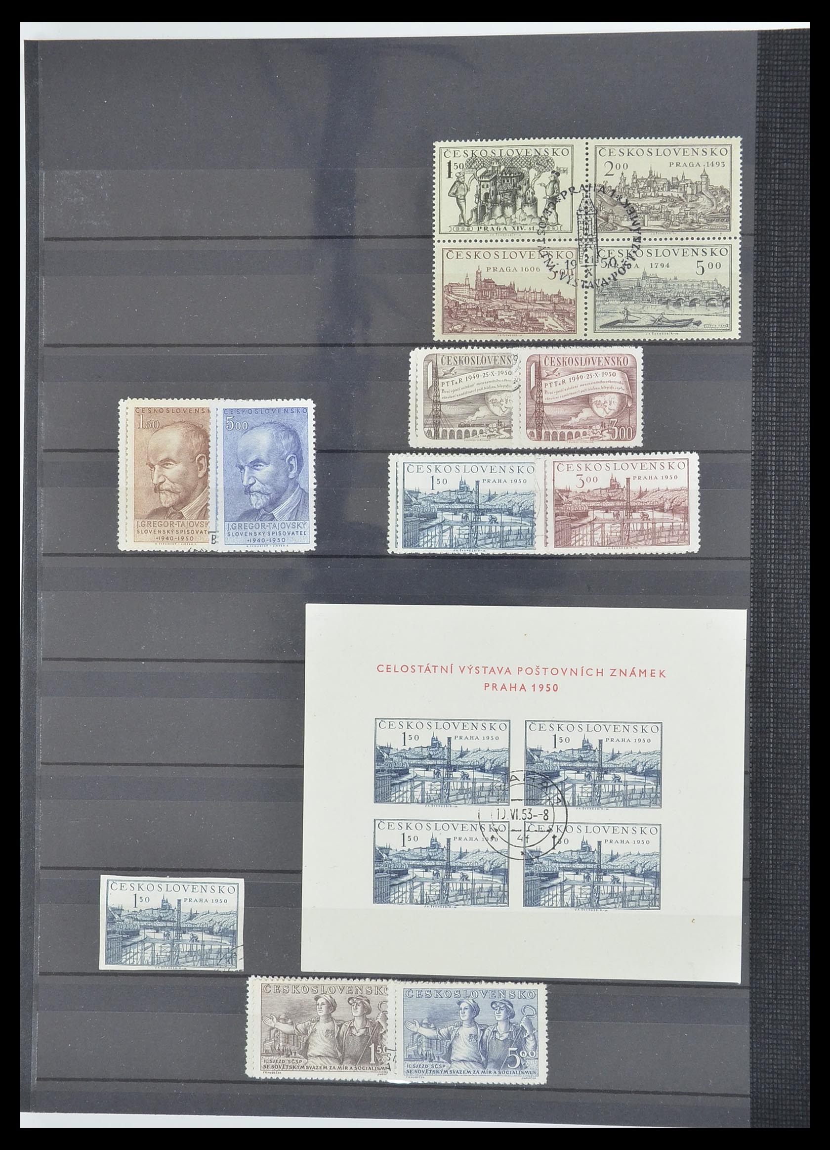 33671 034 - Postzegelverzameling 33671 Tsjechoslowakije 1918-2000.