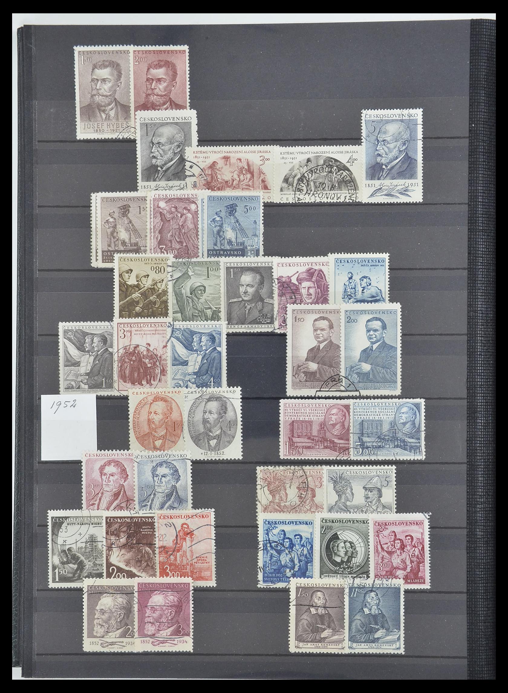 33671 036 - Postzegelverzameling 33671 Tsjechoslowakije 1918-2000.