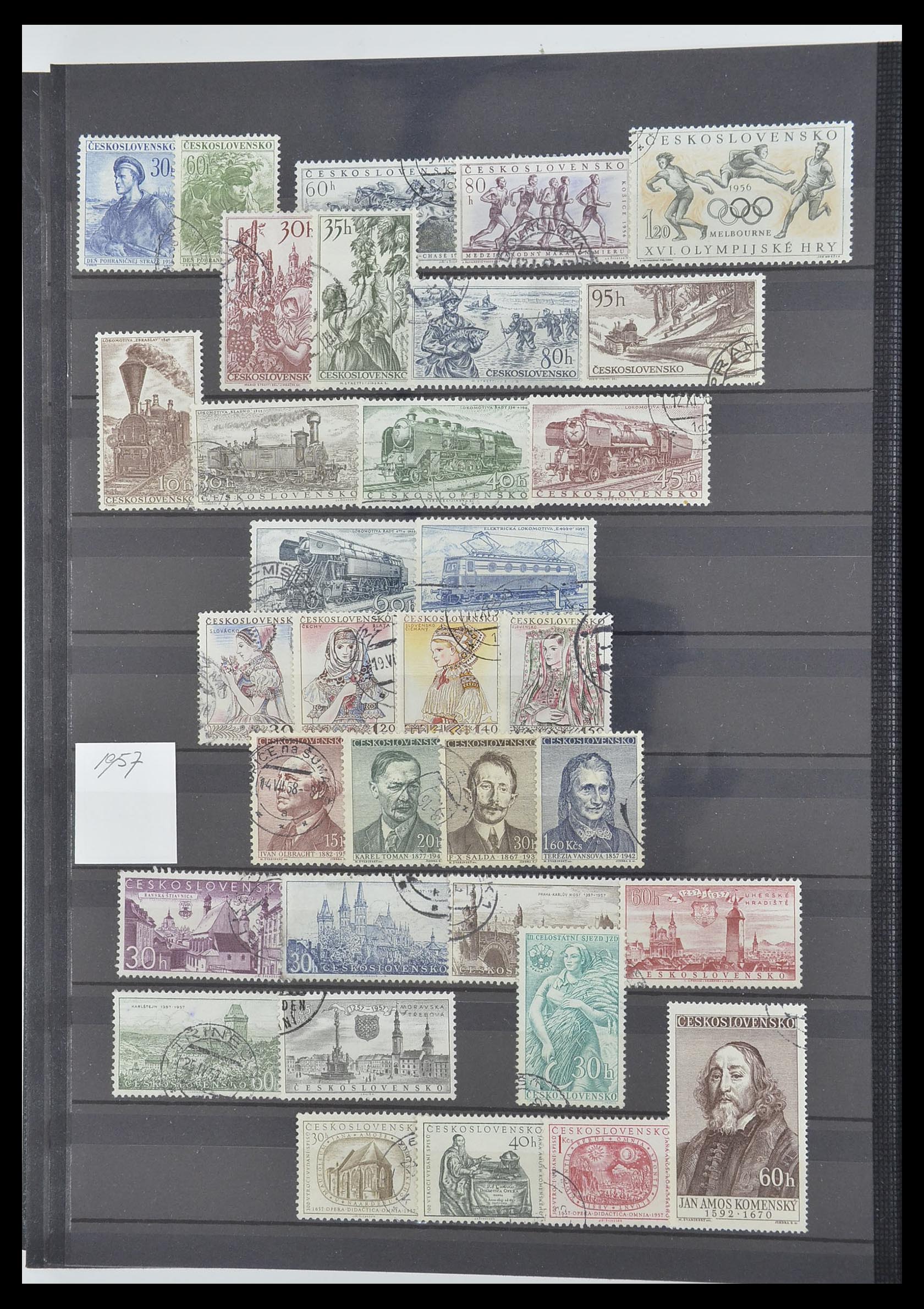 33671 046 - Postzegelverzameling 33671 Tsjechoslowakije 1918-2000.