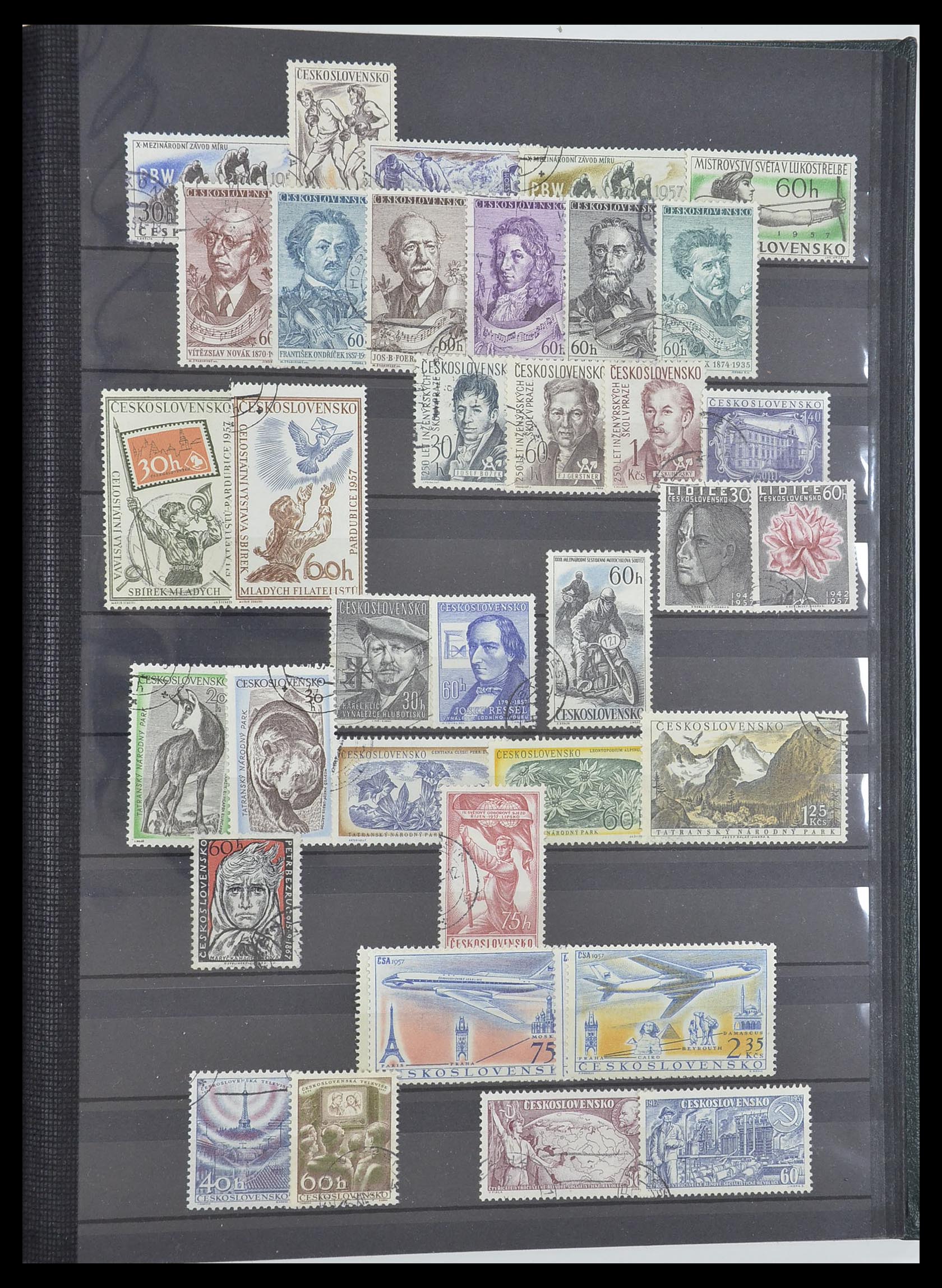 33671 047 - Postzegelverzameling 33671 Tsjechoslowakije 1918-2000.