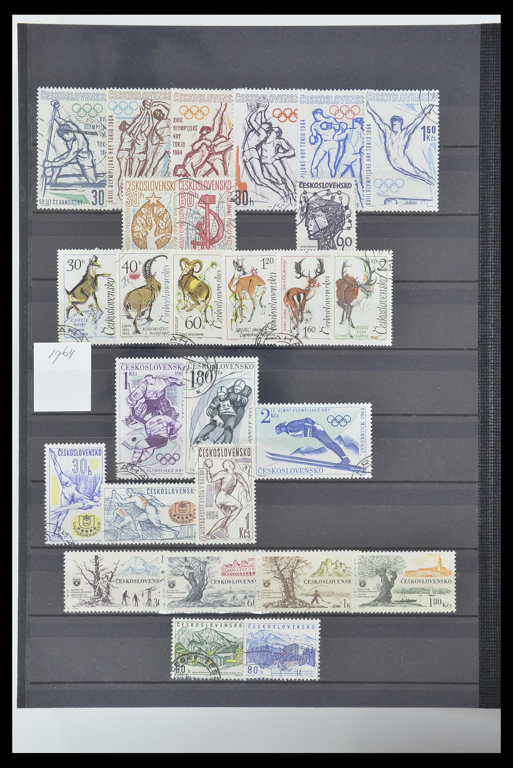 33671 061 - Postzegelverzameling 33671 Tsjechoslowakije 1918-2000.