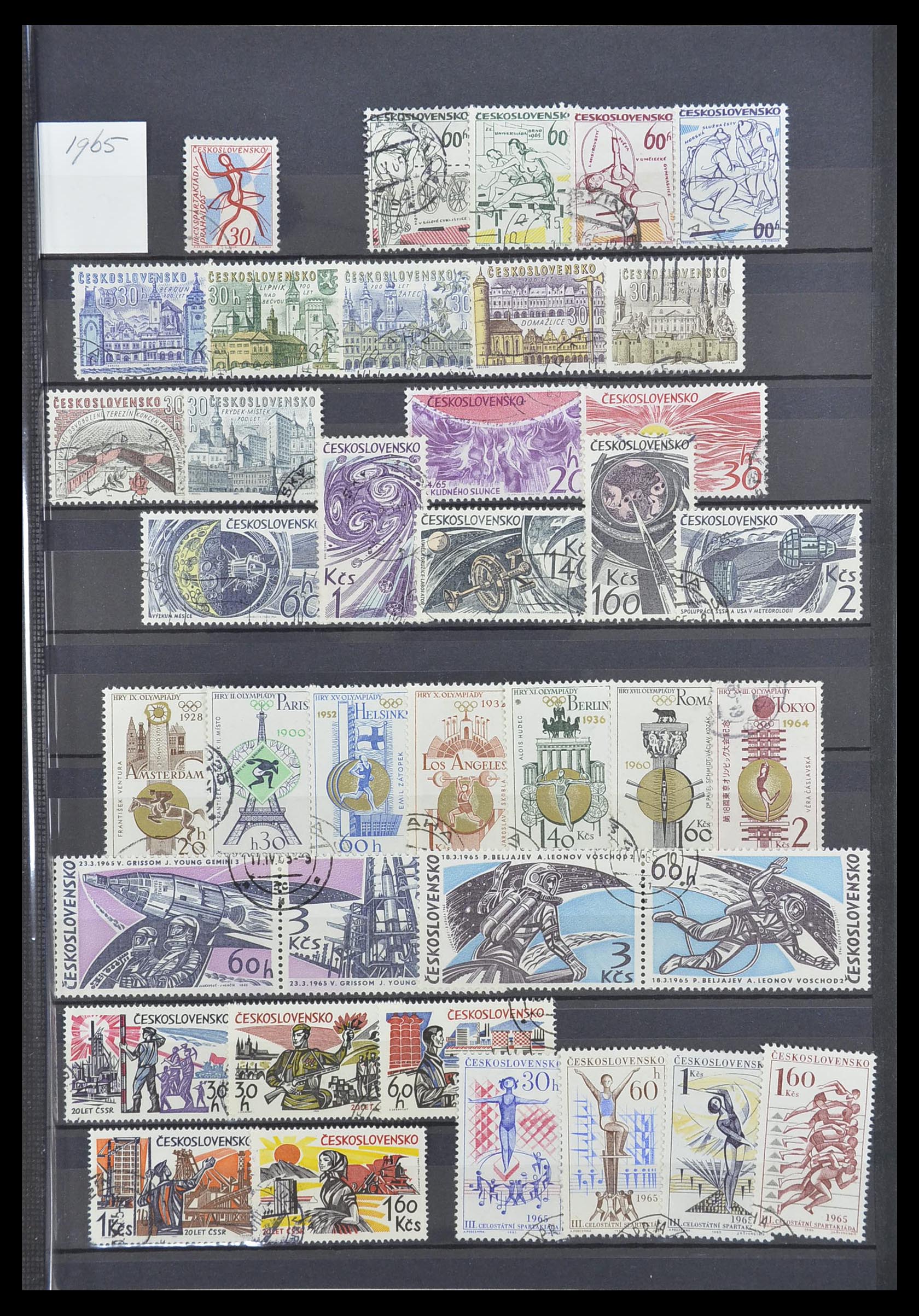 33671 063 - Postzegelverzameling 33671 Tsjechoslowakije 1918-2000.