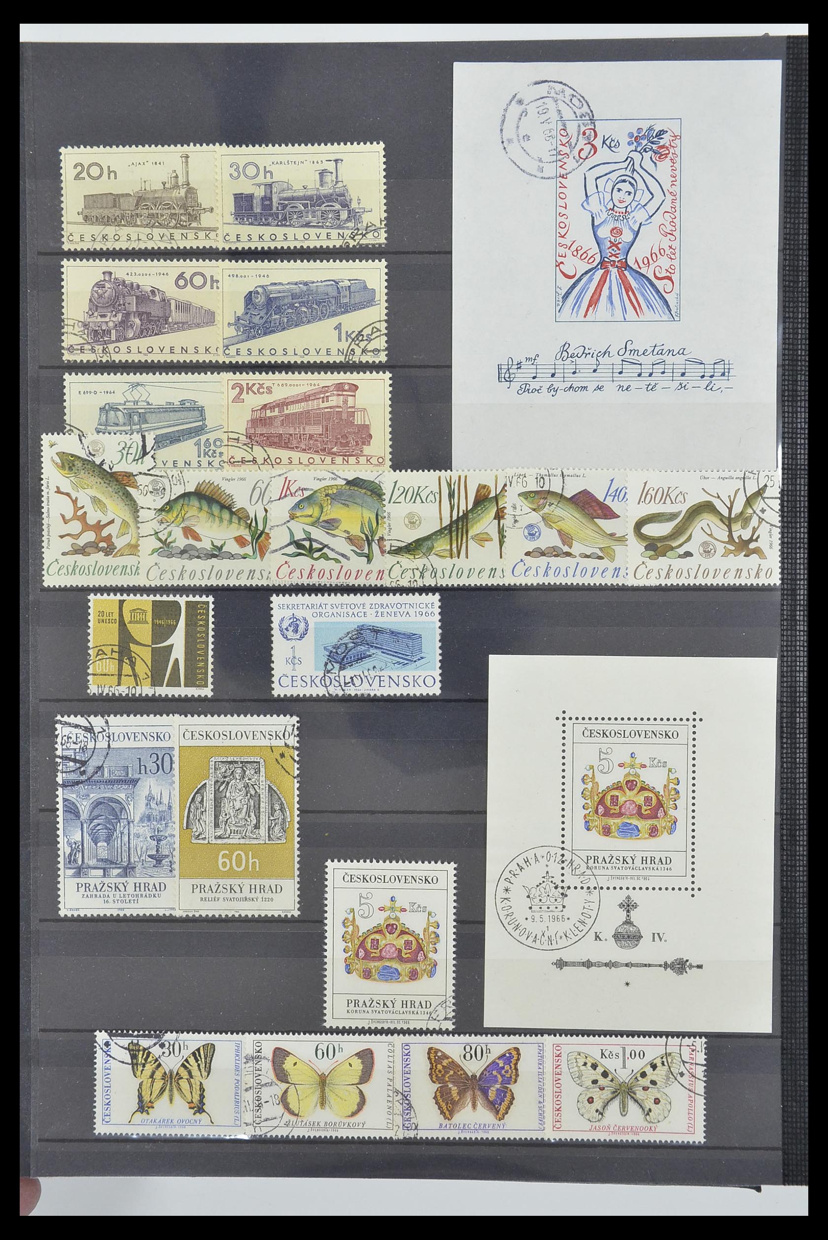 33671 066 - Postzegelverzameling 33671 Tsjechoslowakije 1918-2000.