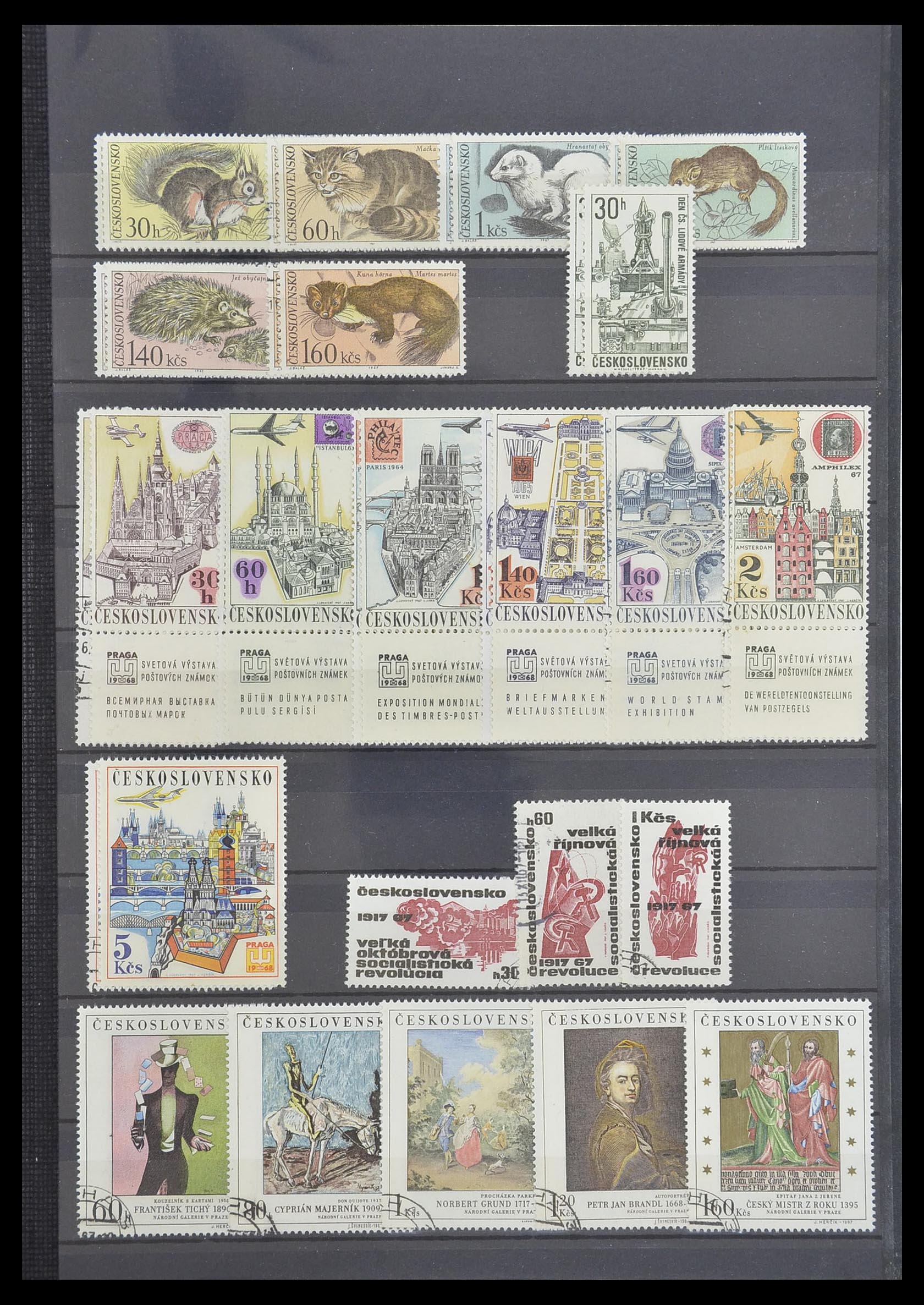 33671 071 - Stamp collection 33671 Czechoslovakia 1918-2000.