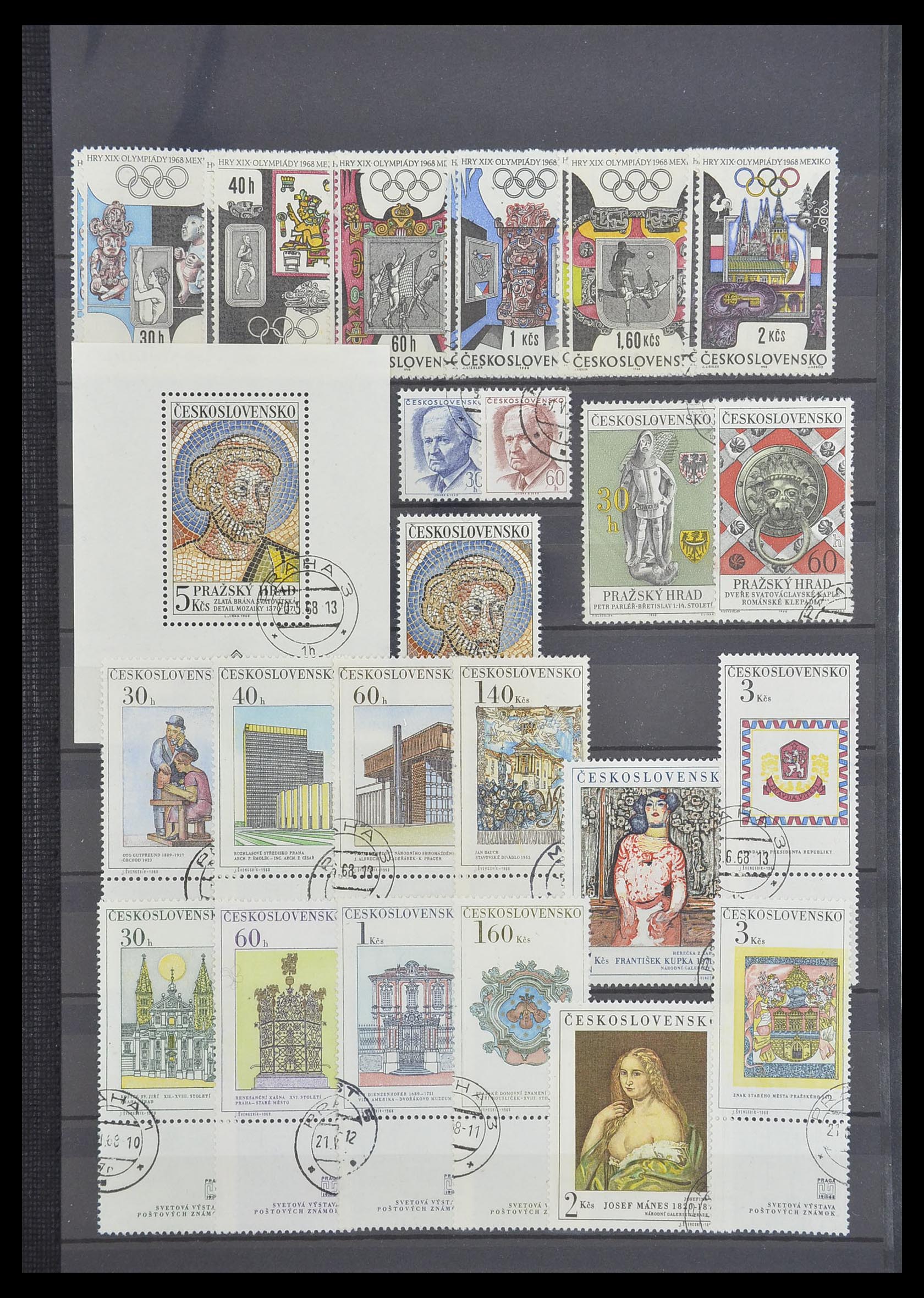 33671 073 - Stamp collection 33671 Czechoslovakia 1918-2000.