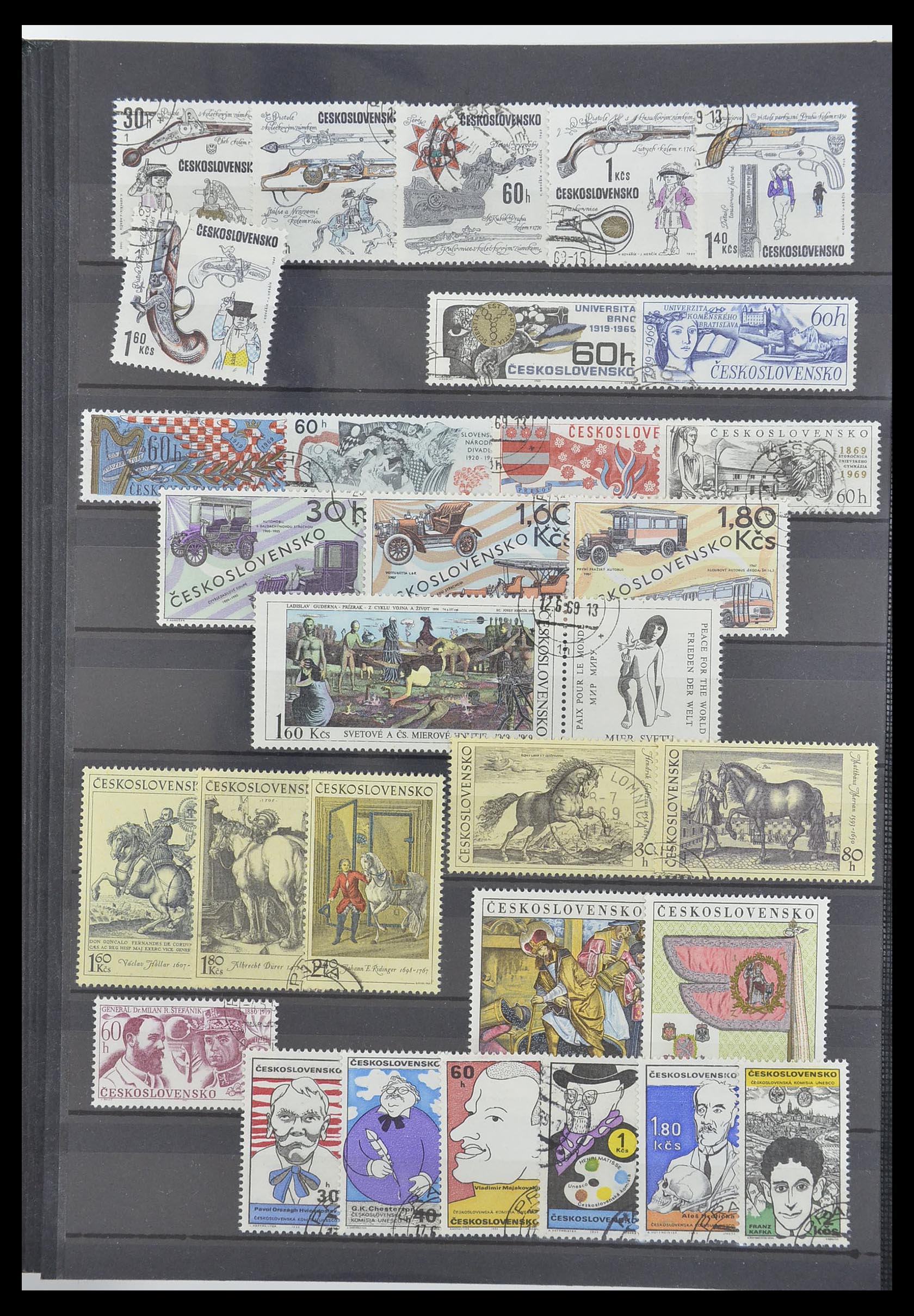 33671 076 - Postzegelverzameling 33671 Tsjechoslowakije 1918-2000.