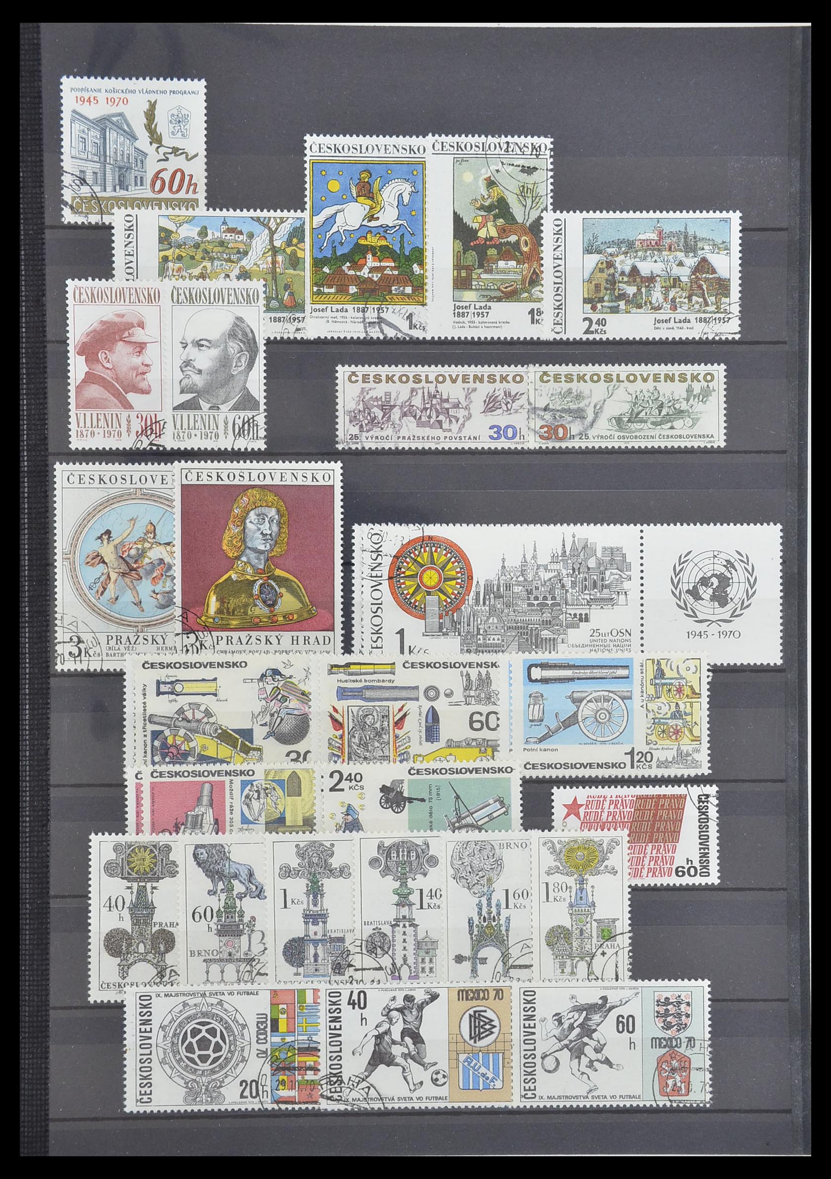 33671 079 - Stamp collection 33671 Czechoslovakia 1918-2000.