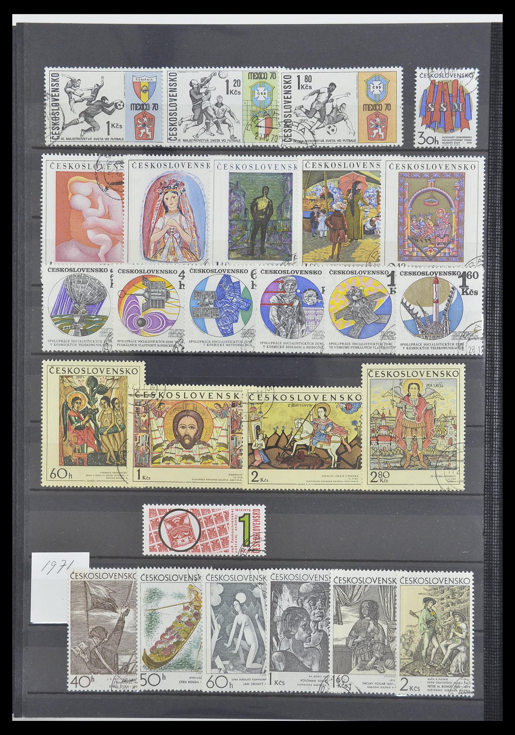 33671 080 - Postzegelverzameling 33671 Tsjechoslowakije 1918-2000.