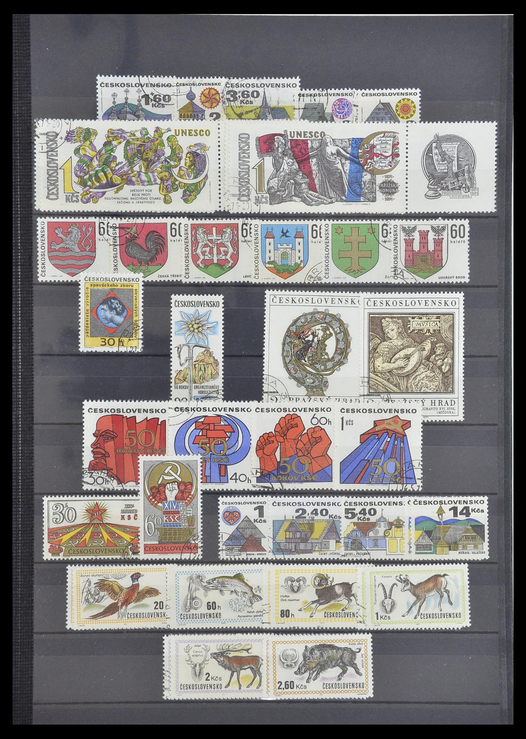 33671 081 - Postzegelverzameling 33671 Tsjechoslowakije 1918-2000.