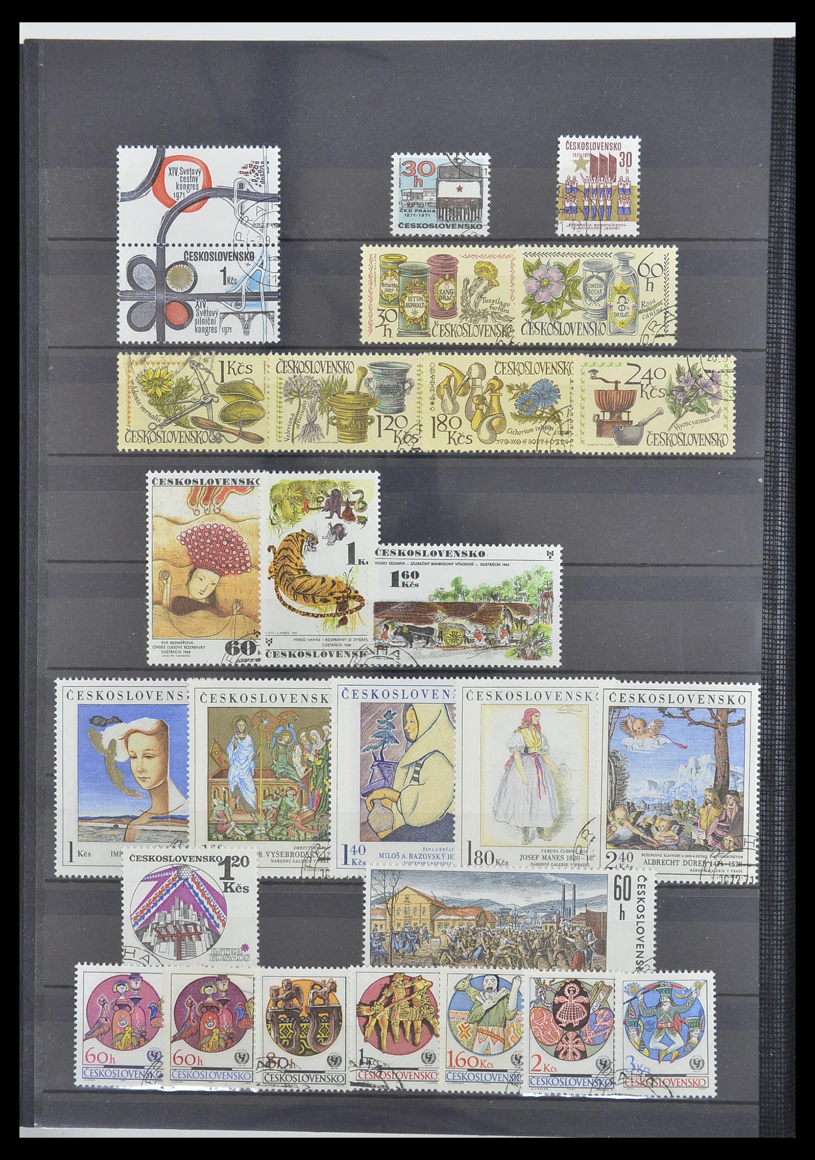 33671 082 - Postzegelverzameling 33671 Tsjechoslowakije 1918-2000.