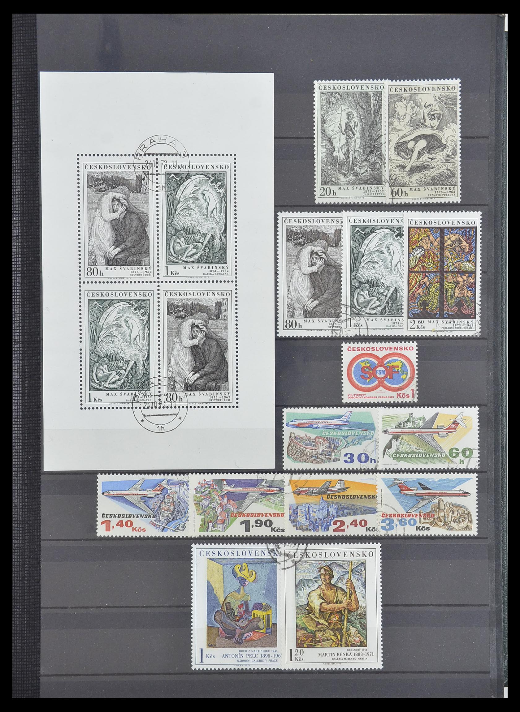 33671 087 - Postzegelverzameling 33671 Tsjechoslowakije 1918-2000.