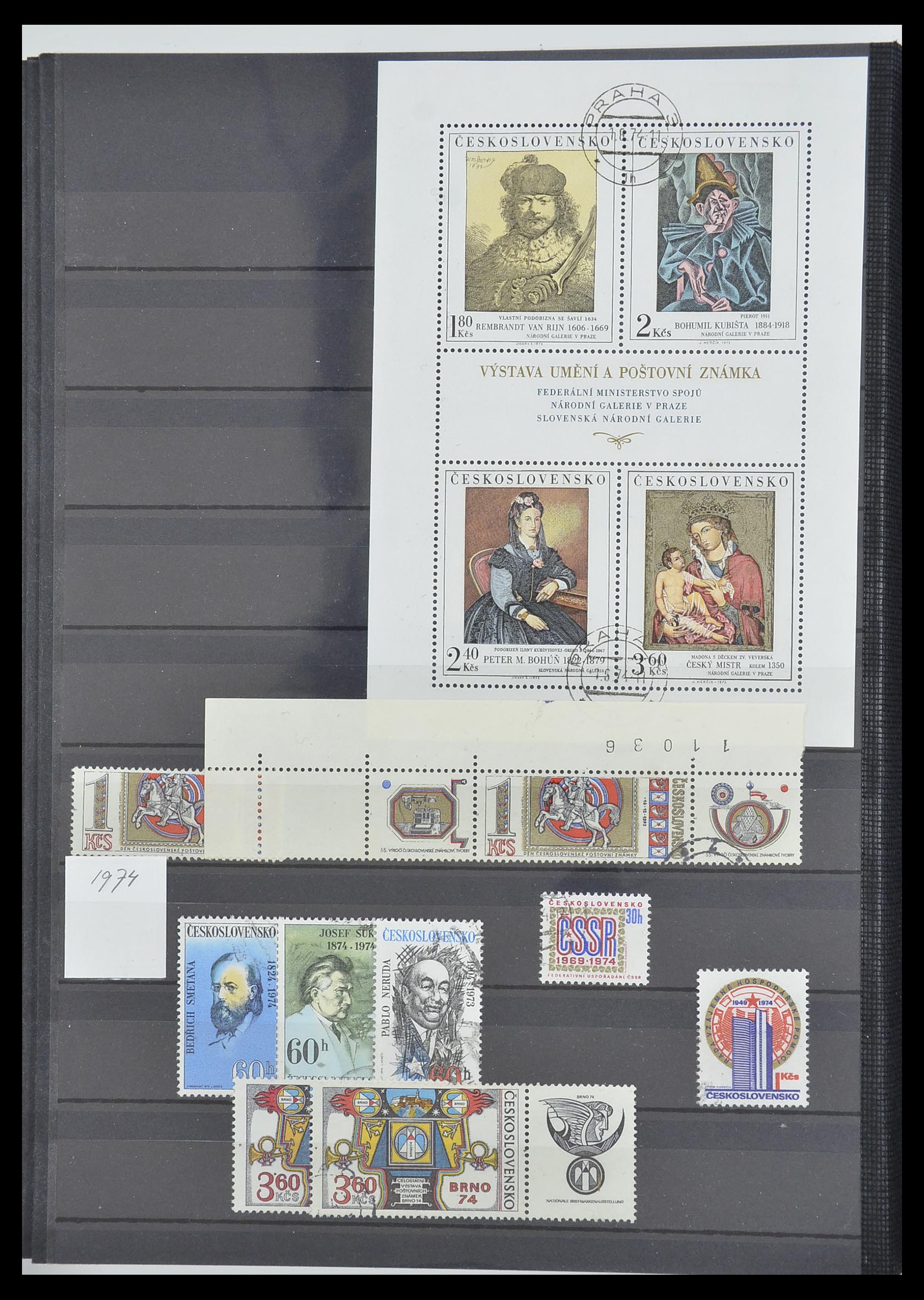 33671 088 - Postzegelverzameling 33671 Tsjechoslowakije 1918-2000.