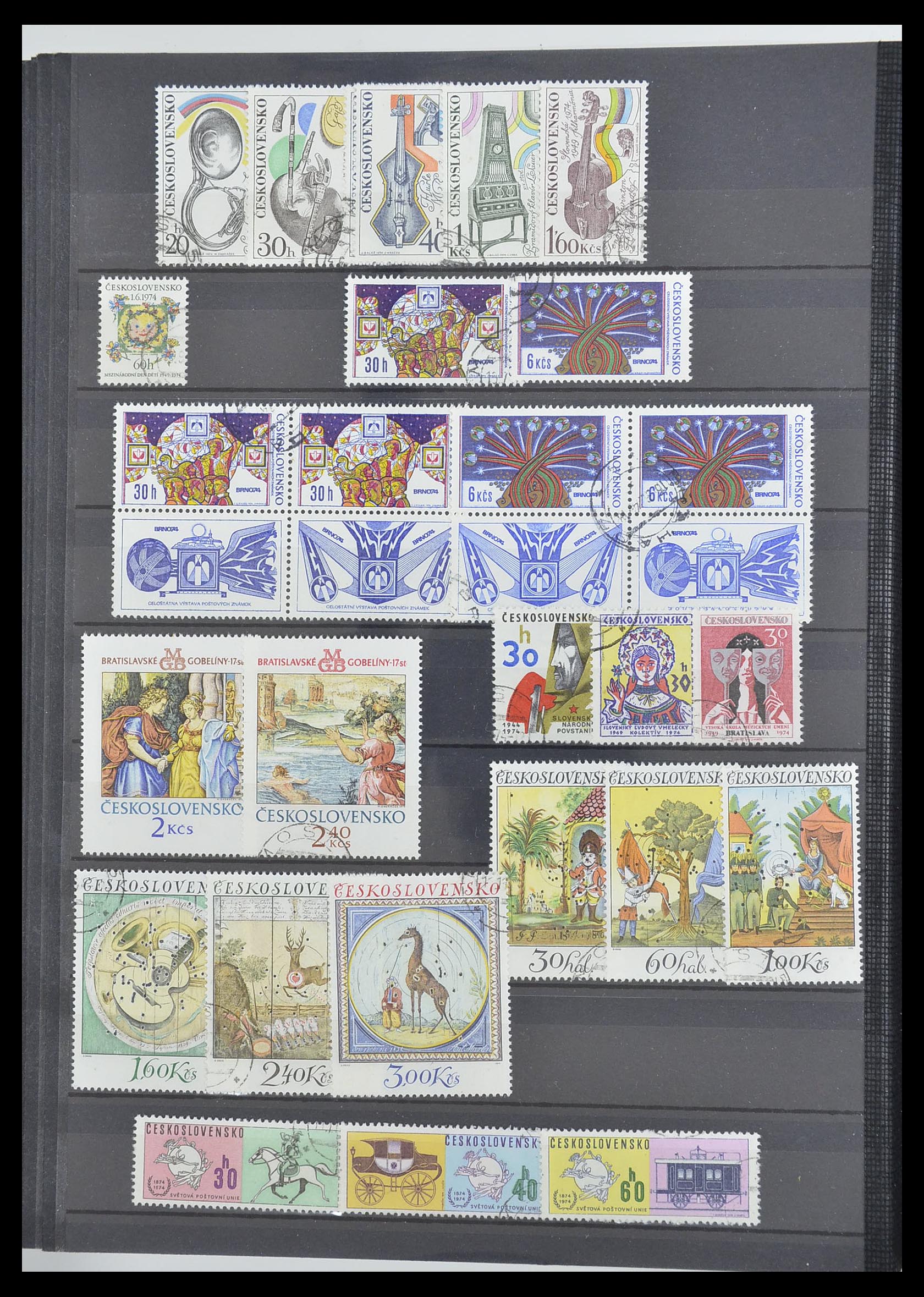 33671 090 - Postzegelverzameling 33671 Tsjechoslowakije 1918-2000.