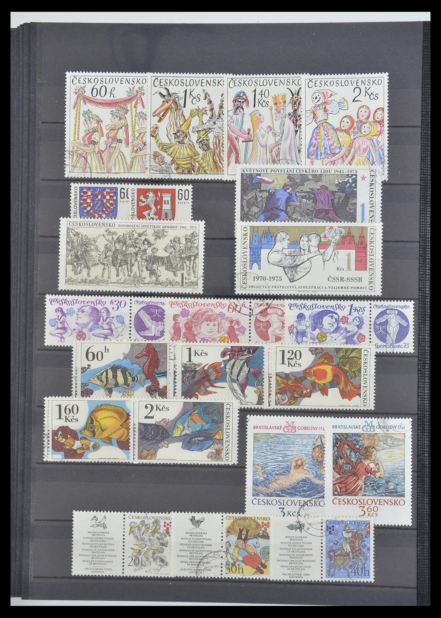 33671 092 - Postzegelverzameling 33671 Tsjechoslowakije 1918-2000.