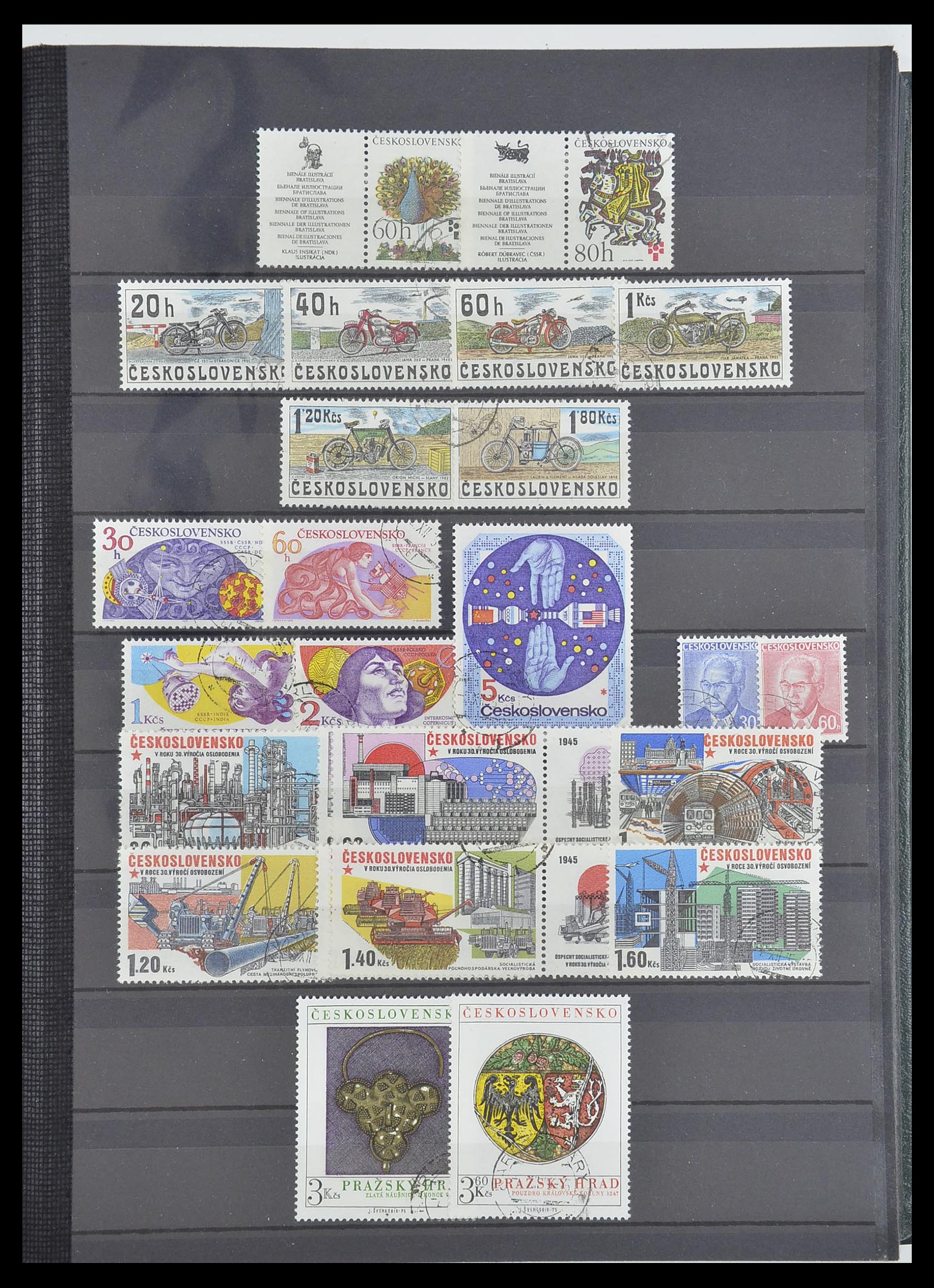 33671 093 - Postzegelverzameling 33671 Tsjechoslowakije 1918-2000.