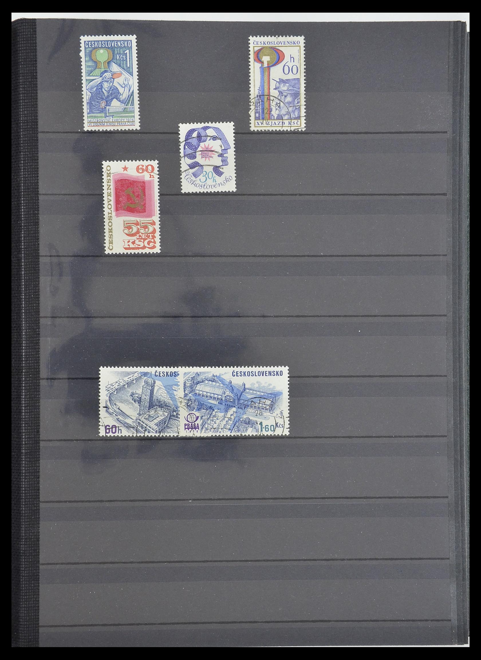 33671 095 - Postzegelverzameling 33671 Tsjechoslowakije 1918-2000.