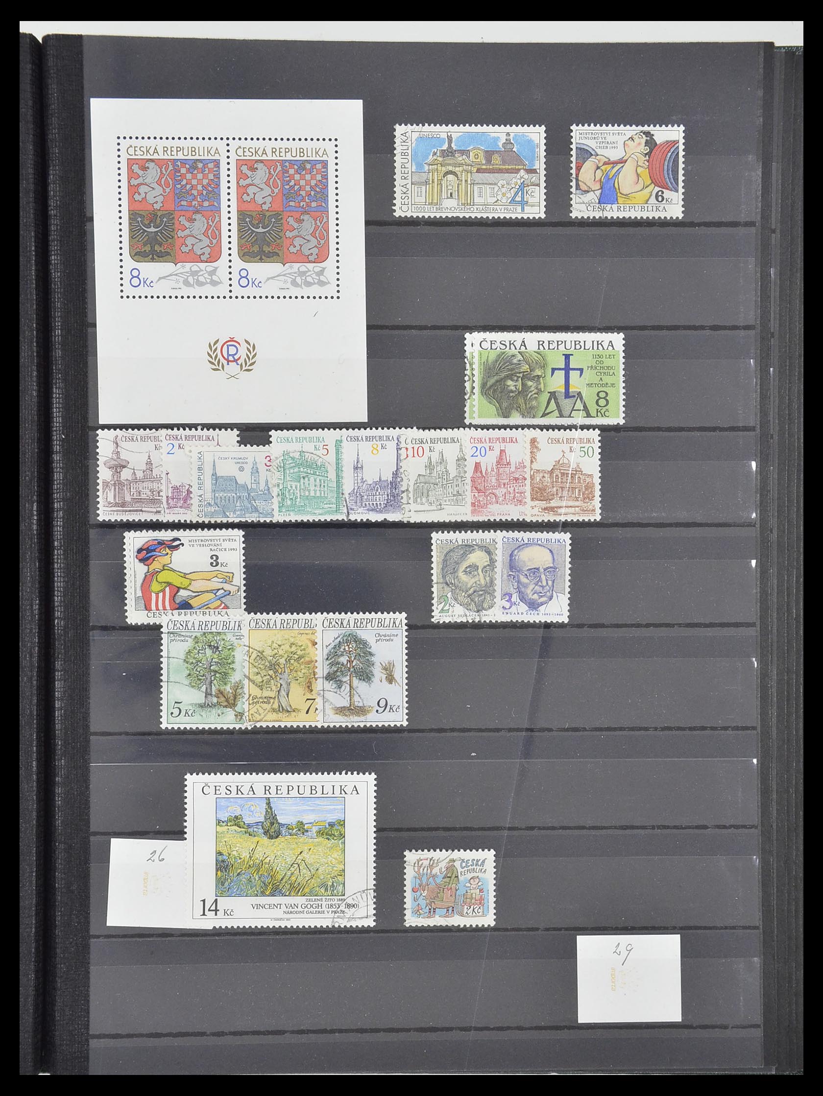 33671 141 - Postzegelverzameling 33671 Tsjechoslowakije 1918-2000.
