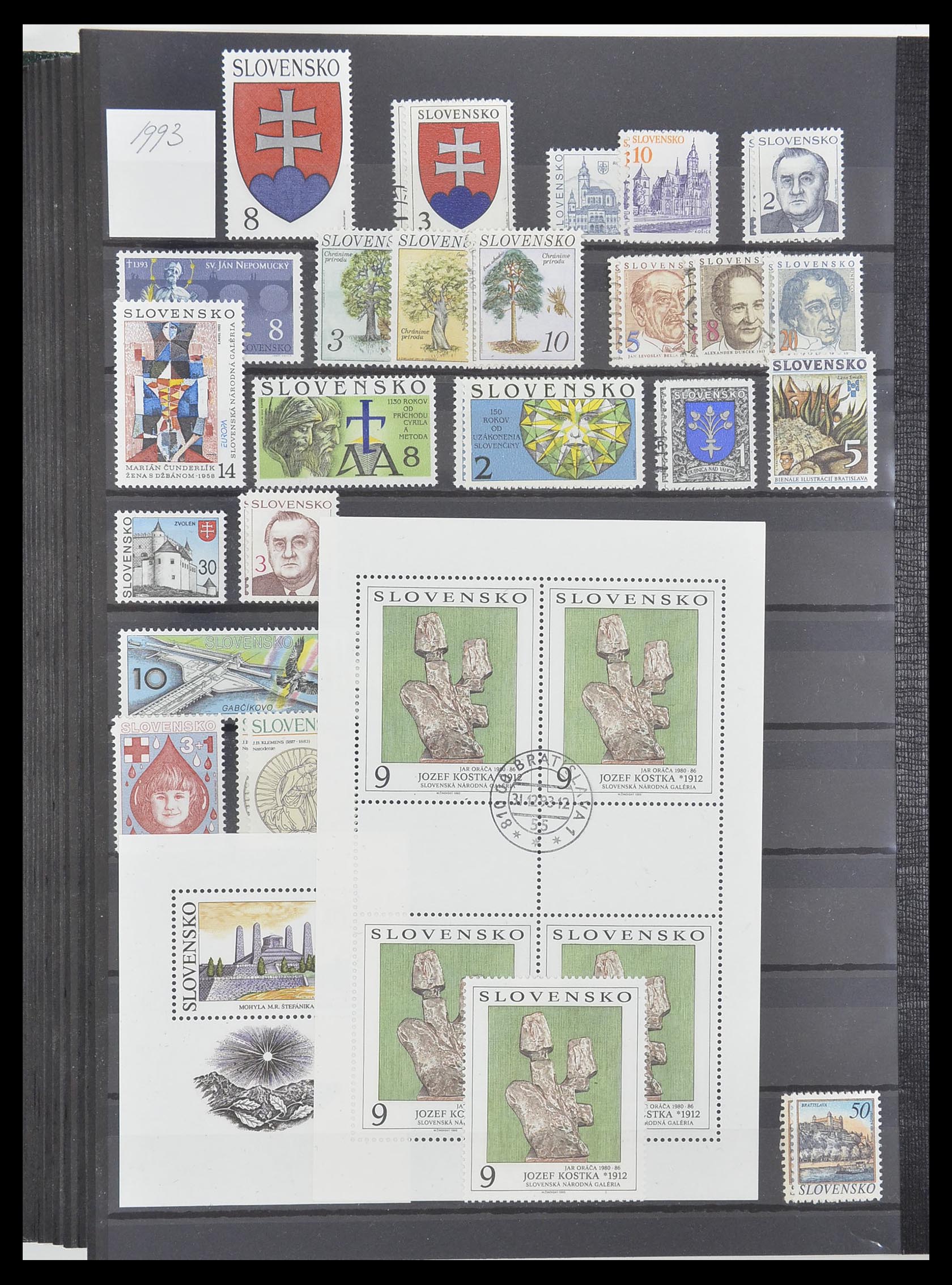 33671 153 - Postzegelverzameling 33671 Tsjechoslowakije 1918-2000.
