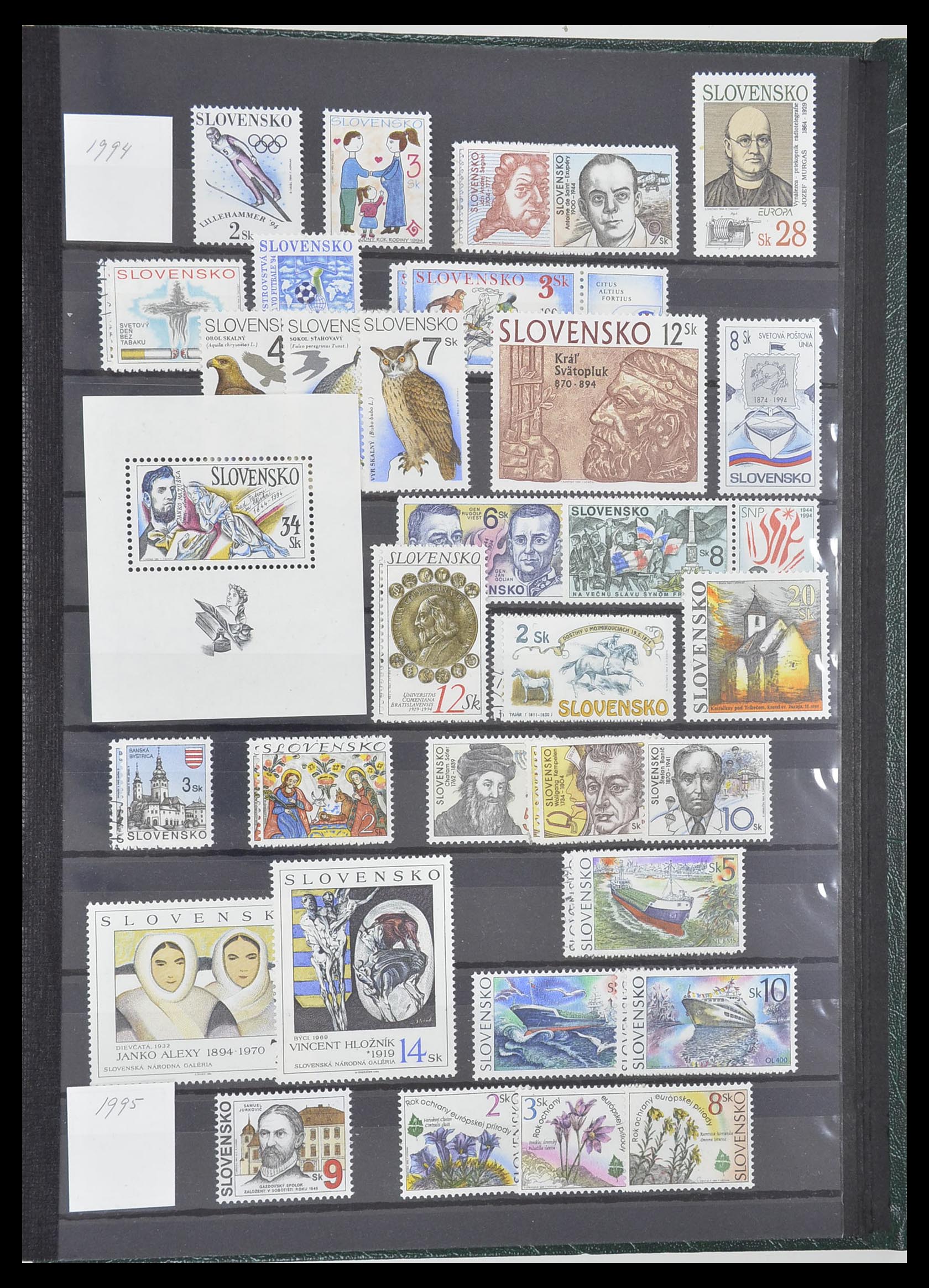 33671 154 - Postzegelverzameling 33671 Tsjechoslowakije 1918-2000.