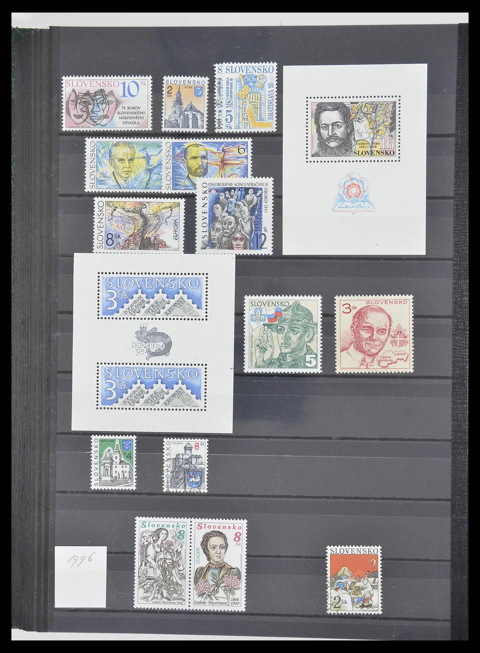 33671 155 - Postzegelverzameling 33671 Tsjechoslowakije 1918-2000.