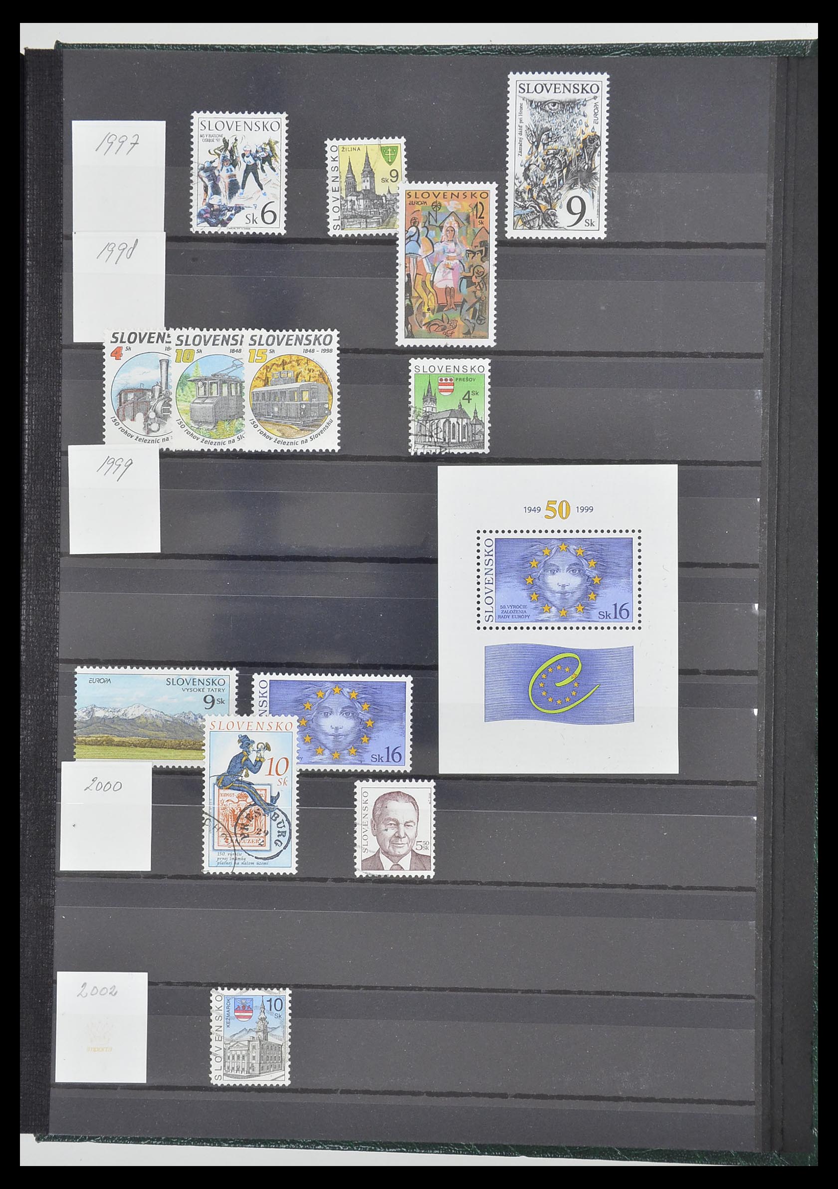 33671 156 - Postzegelverzameling 33671 Tsjechoslowakije 1918-2000.