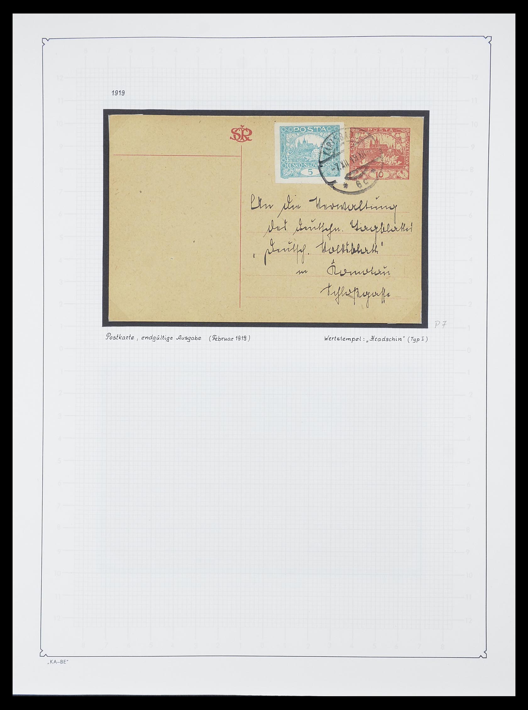 33671 159 - Postzegelverzameling 33671 Tsjechoslowakije 1918-2000.