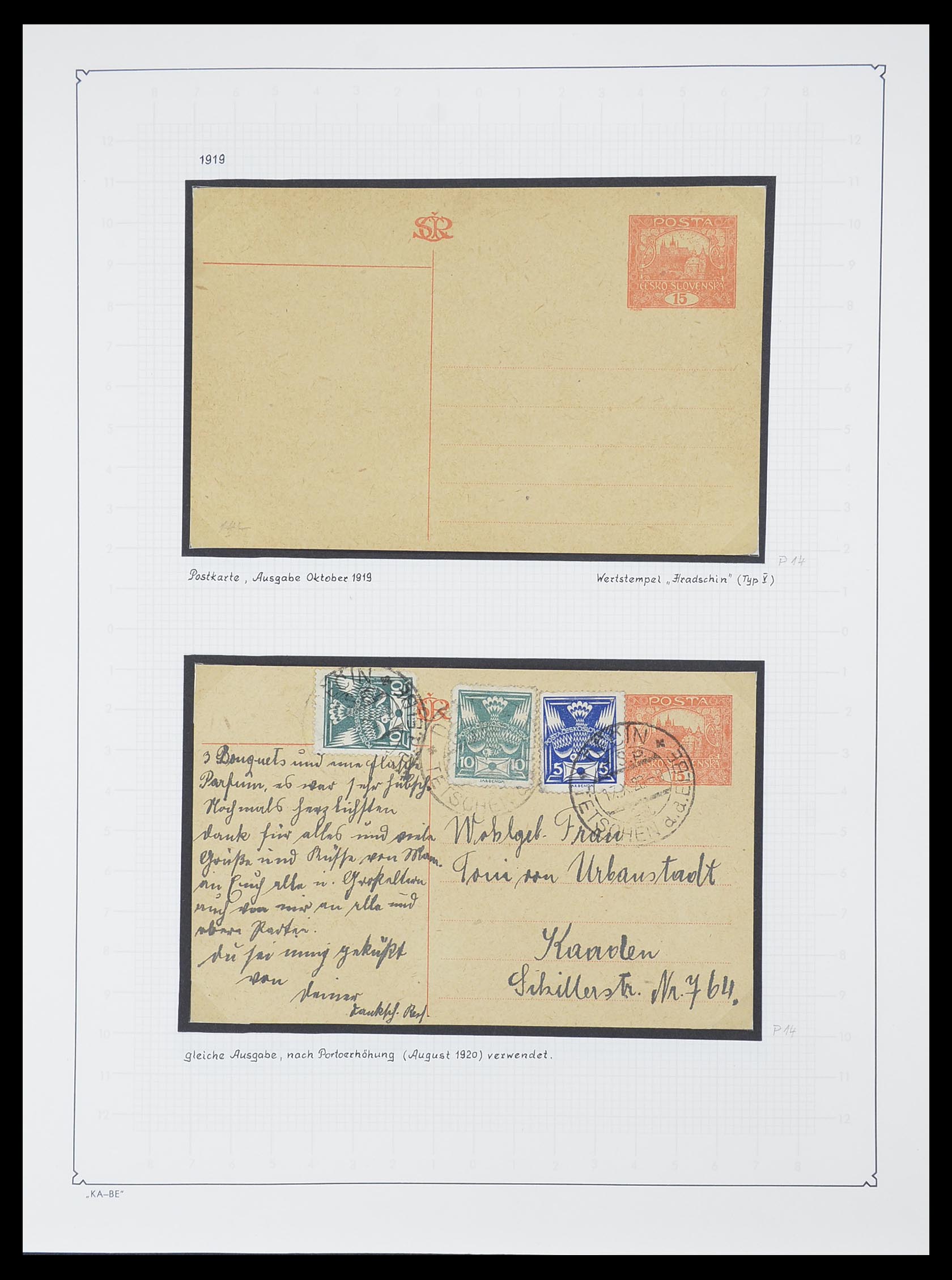 33671 160 - Postzegelverzameling 33671 Tsjechoslowakije 1918-2000.
