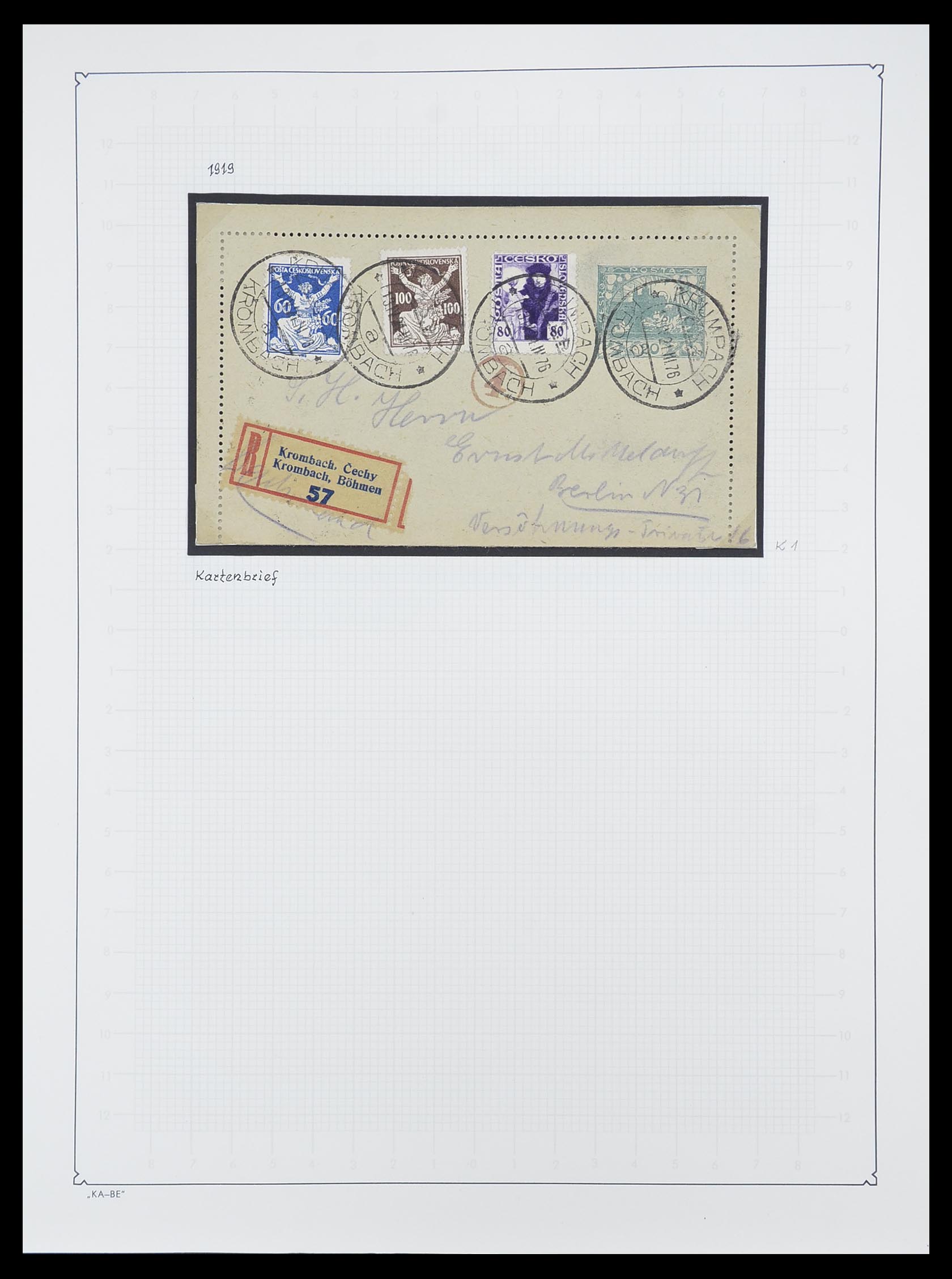 33671 162 - Postzegelverzameling 33671 Tsjechoslowakije 1918-2000.