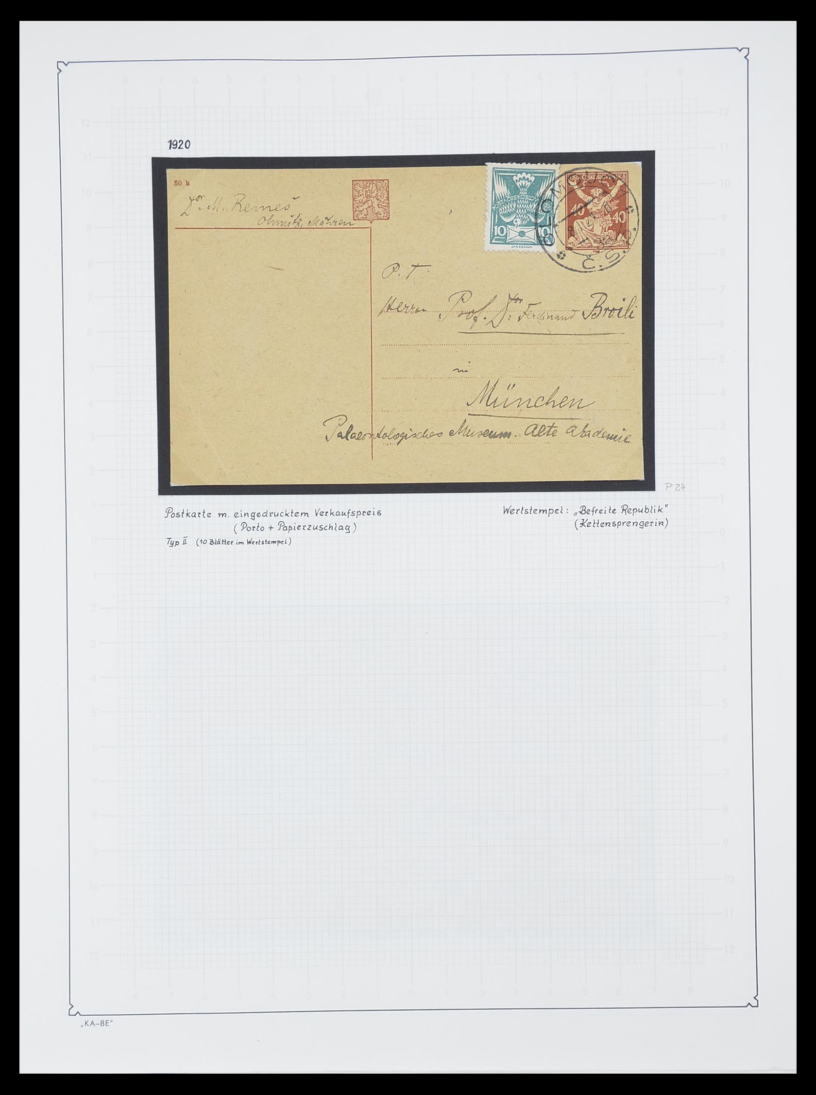 33671 163 - Postzegelverzameling 33671 Tsjechoslowakije 1918-2000.