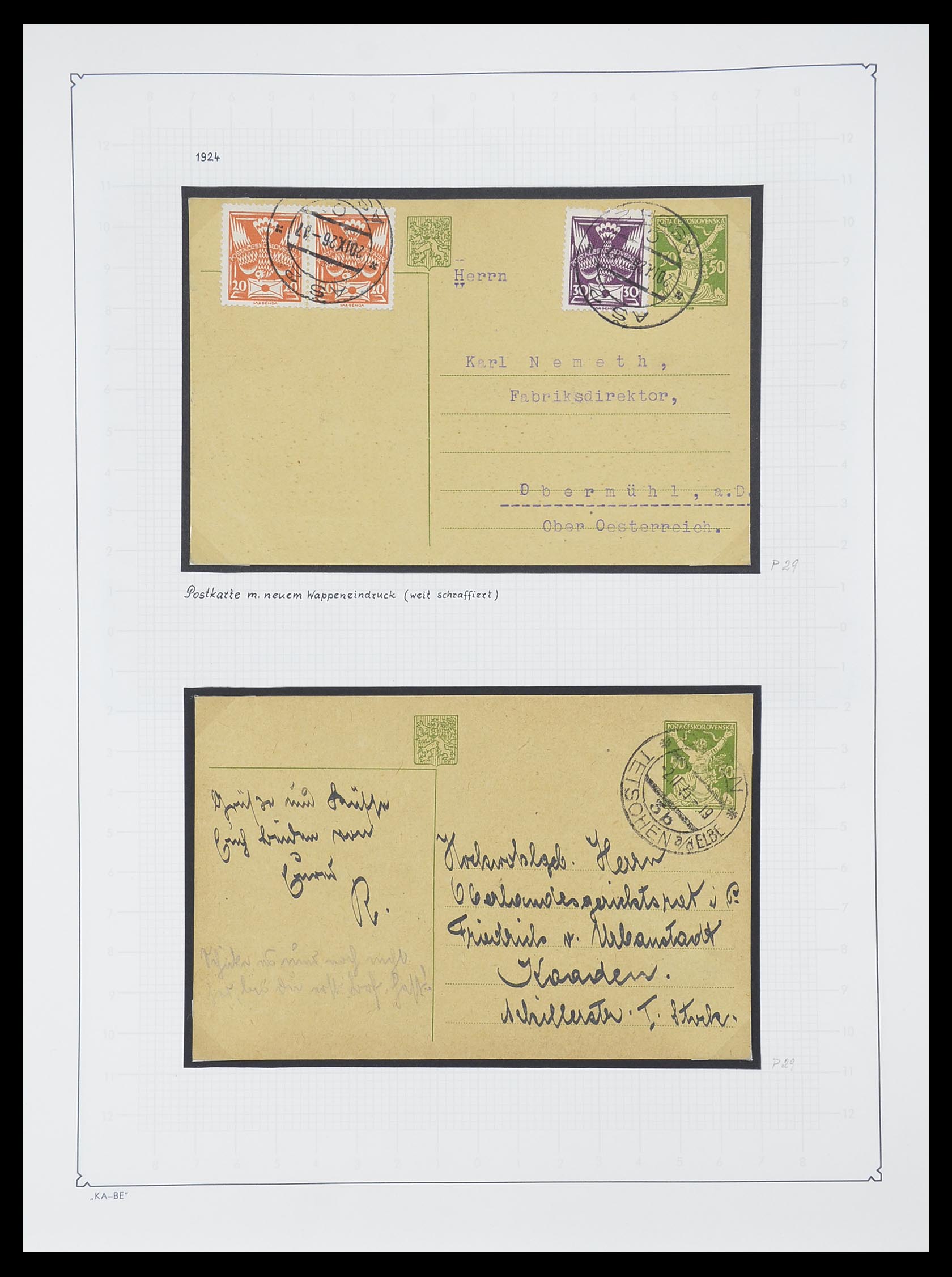 33671 165 - Postzegelverzameling 33671 Tsjechoslowakije 1918-2000.