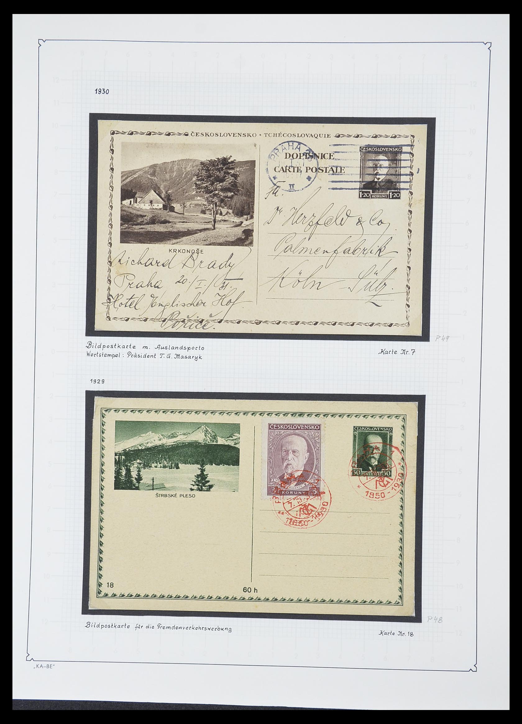 33671 169 - Postzegelverzameling 33671 Tsjechoslowakije 1918-2000.