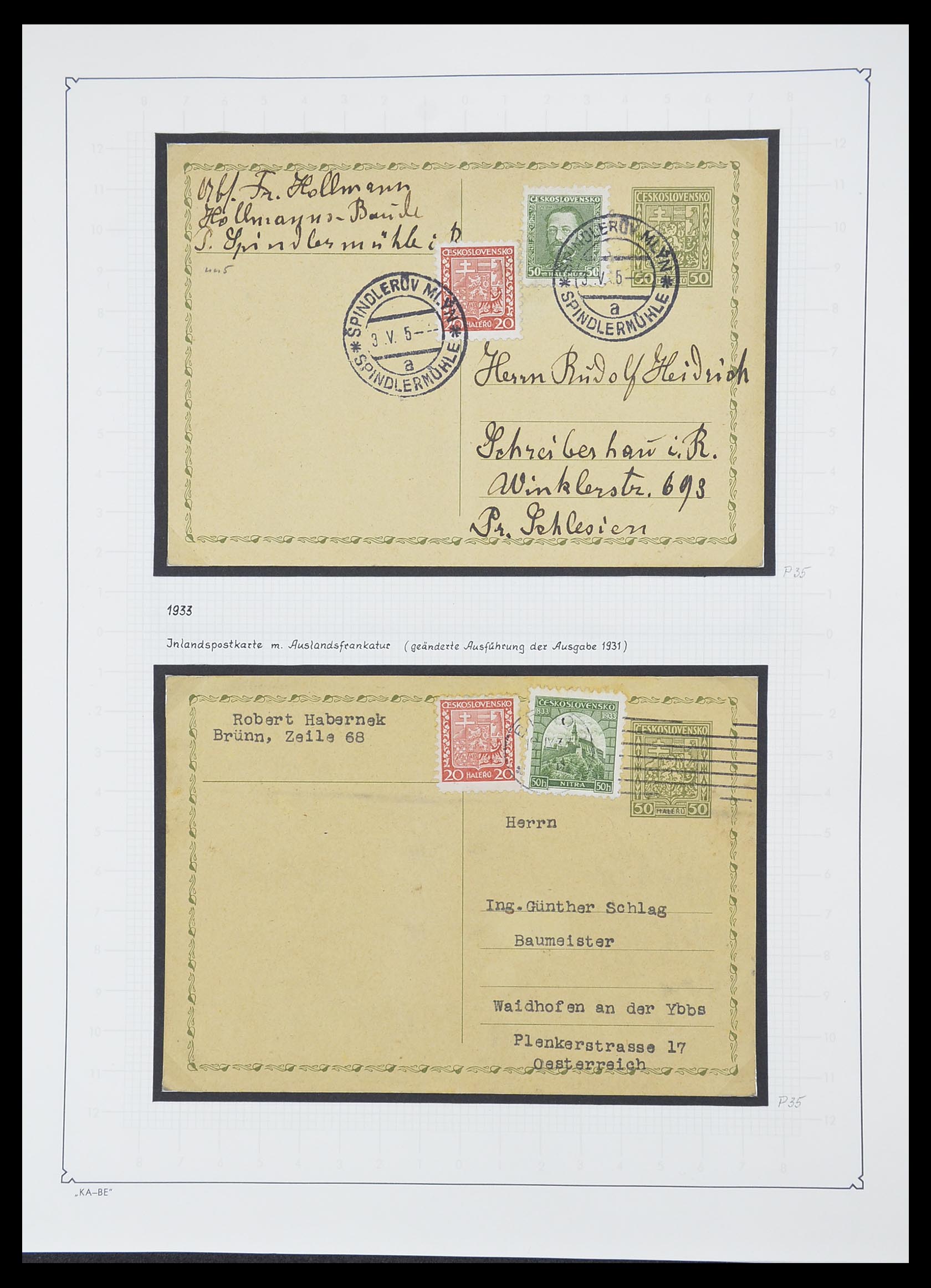 33671 171 - Postzegelverzameling 33671 Tsjechoslowakije 1918-2000.