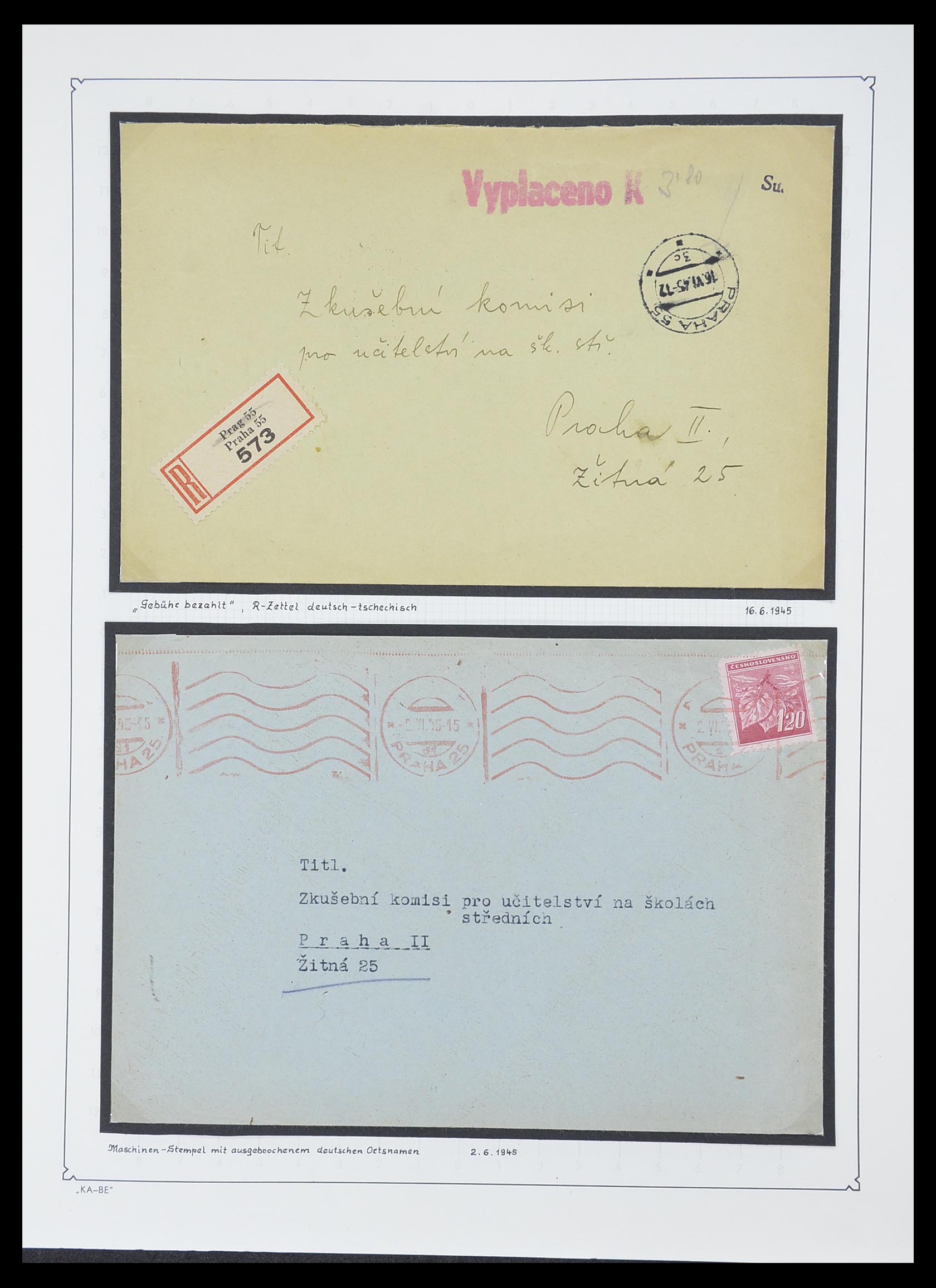 33671 178 - Postzegelverzameling 33671 Tsjechoslowakije 1918-2000.