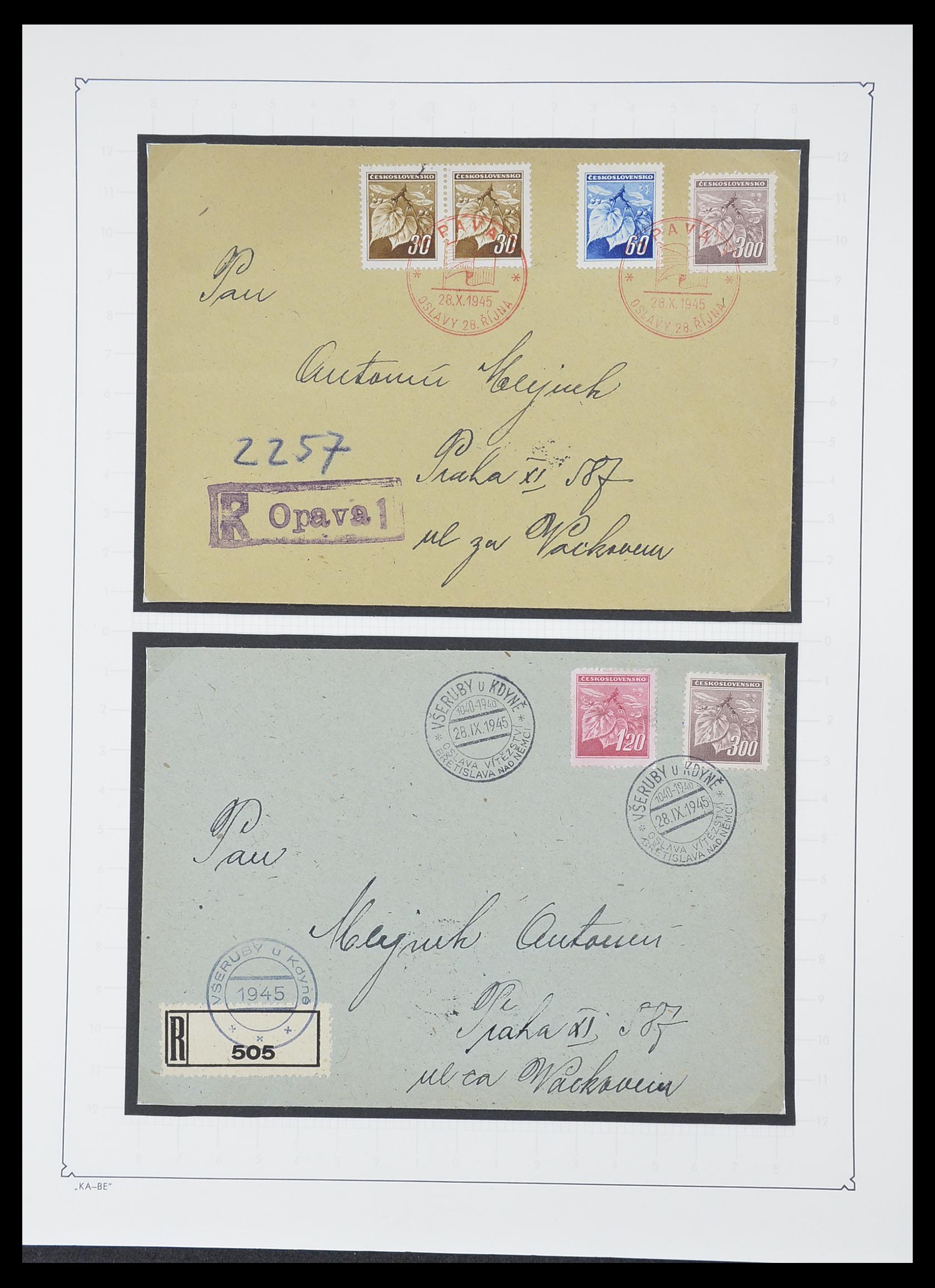 33671 181 - Postzegelverzameling 33671 Tsjechoslowakije 1918-2000.