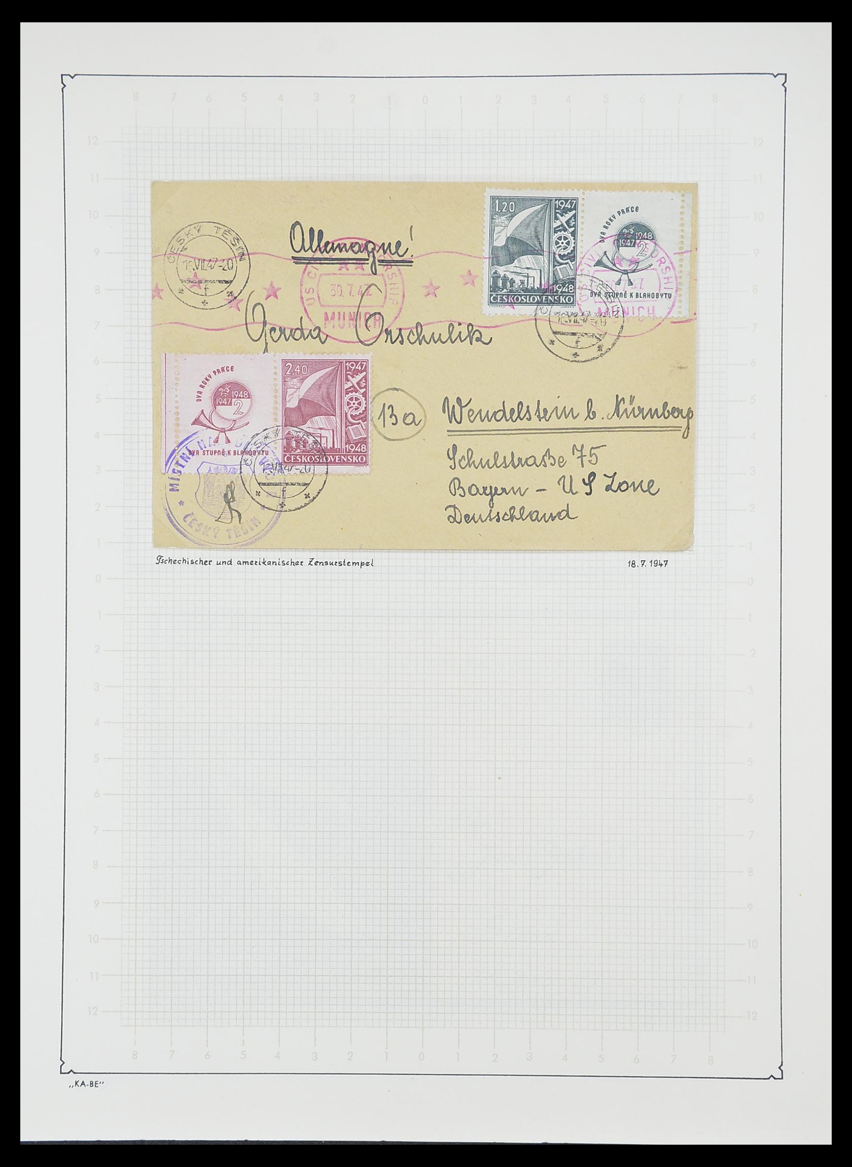 33671 183 - Postzegelverzameling 33671 Tsjechoslowakije 1918-2000.