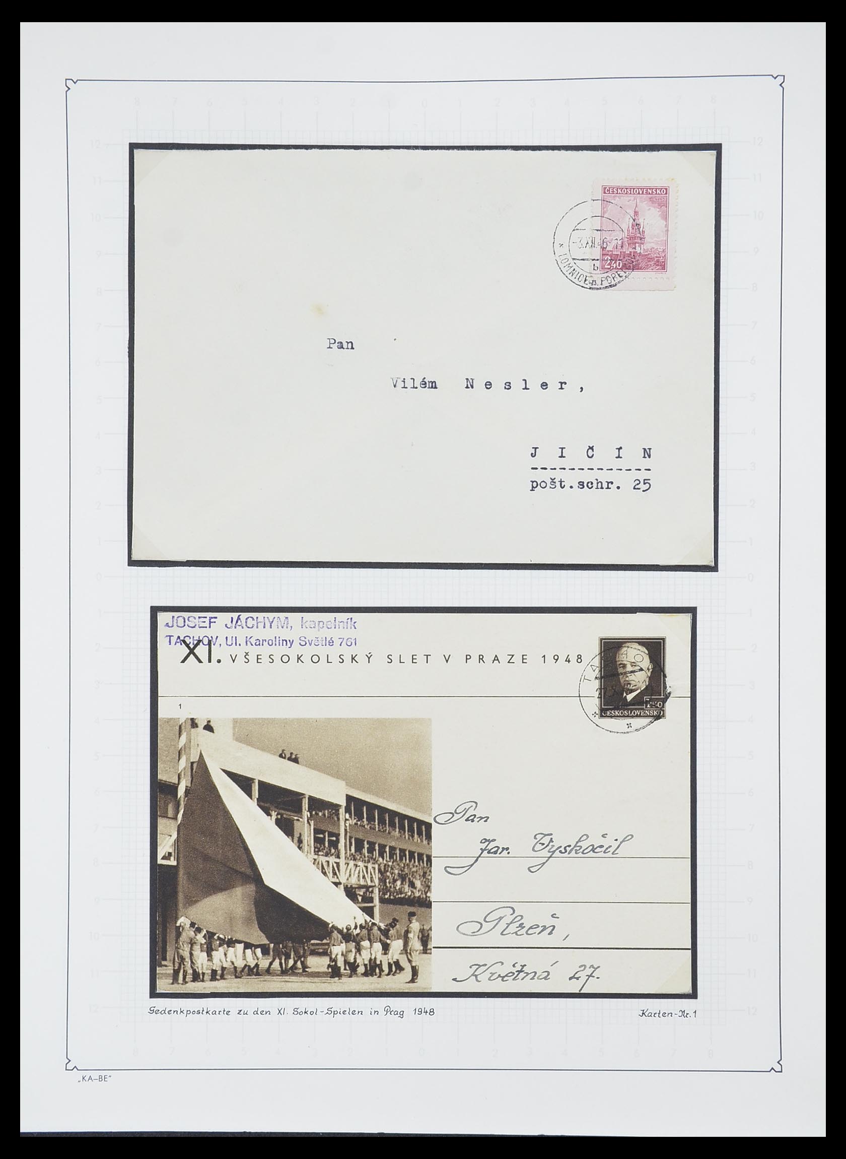 33671 184 - Postzegelverzameling 33671 Tsjechoslowakije 1918-2000.
