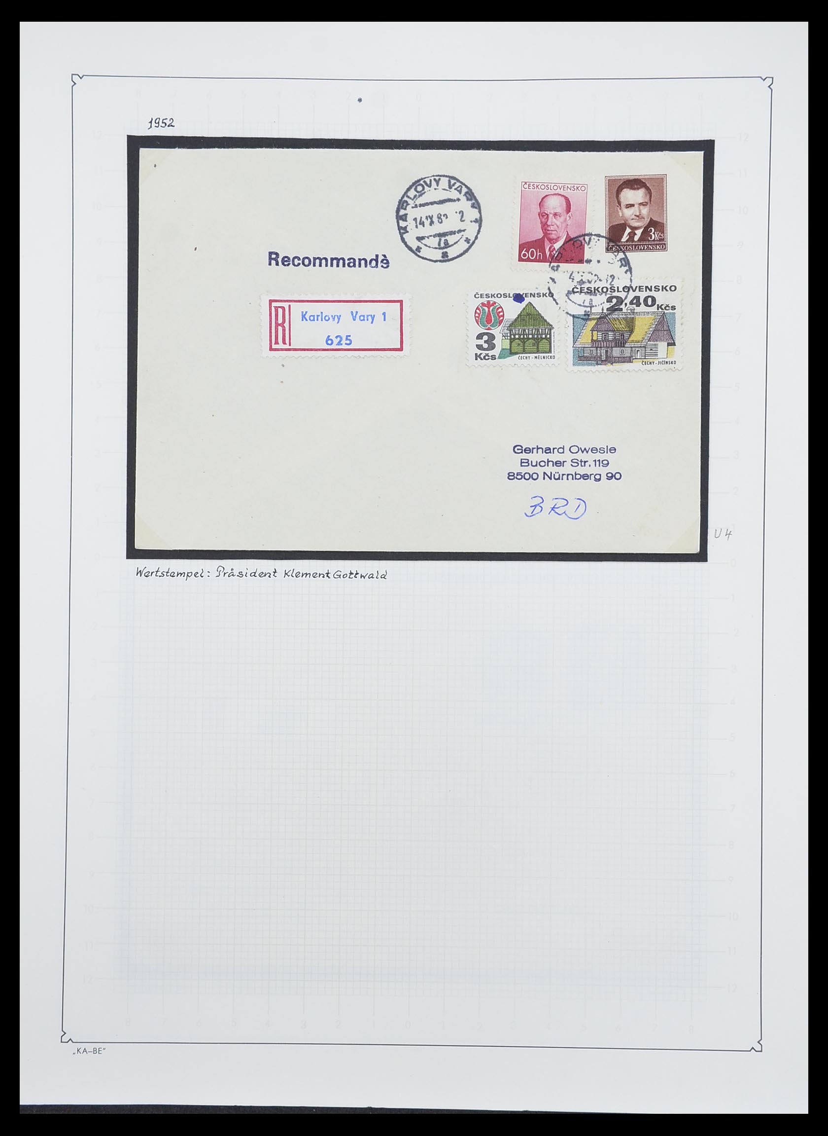 33671 185 - Postzegelverzameling 33671 Tsjechoslowakije 1918-2000.