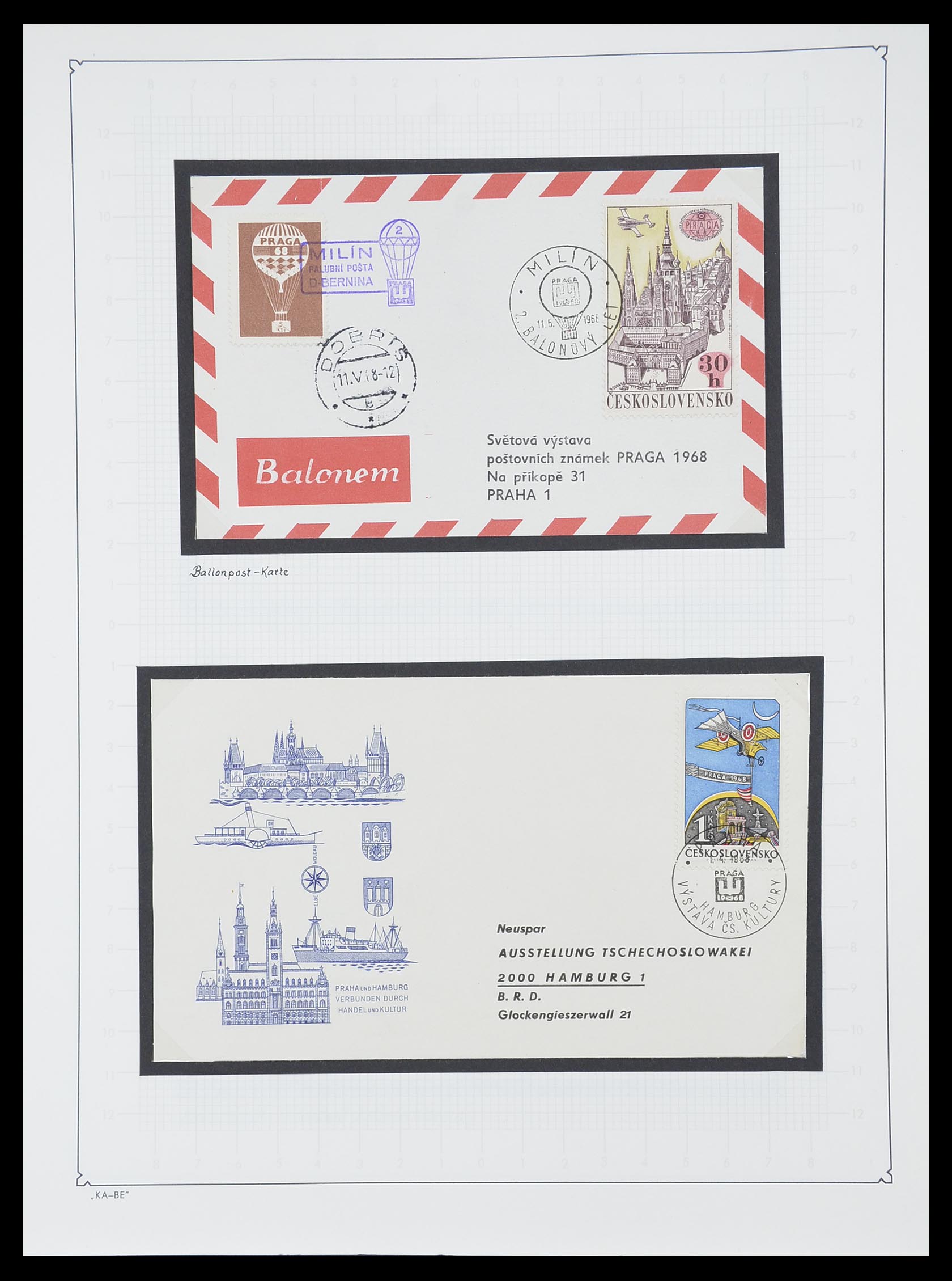 33671 190 - Postzegelverzameling 33671 Tsjechoslowakije 1918-2000.