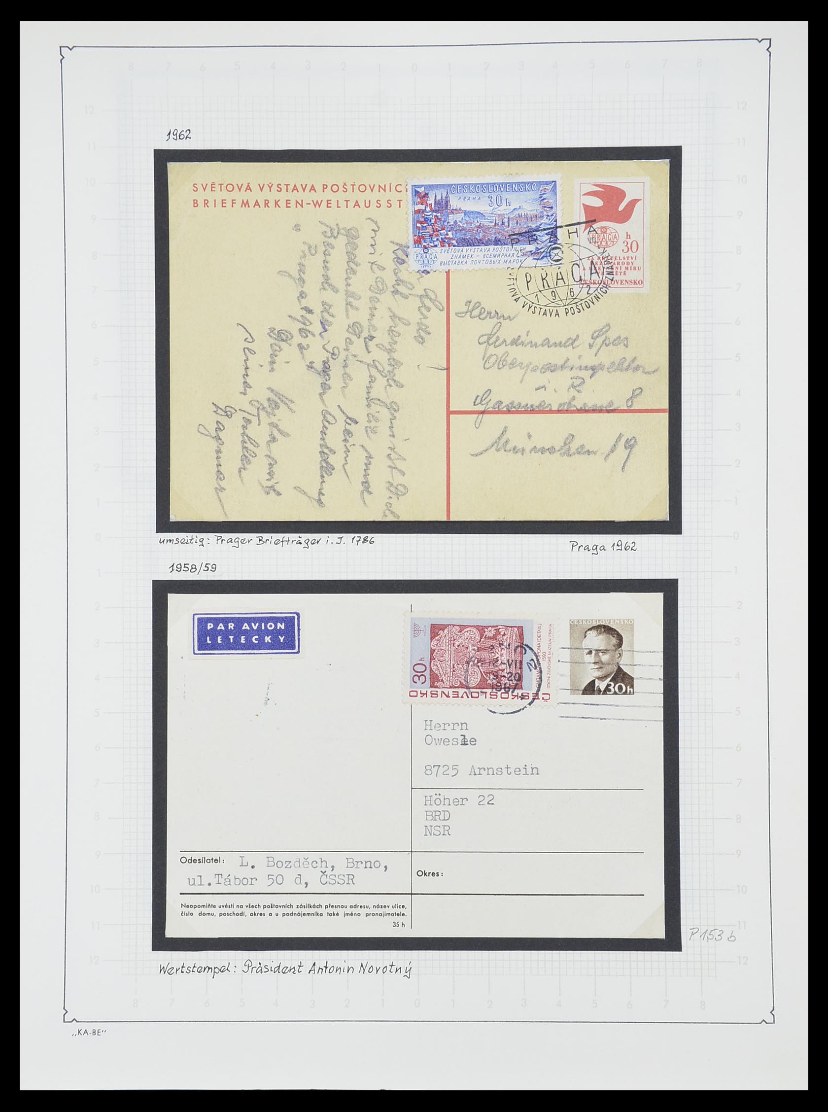 33671 191 - Postzegelverzameling 33671 Tsjechoslowakije 1918-2000.