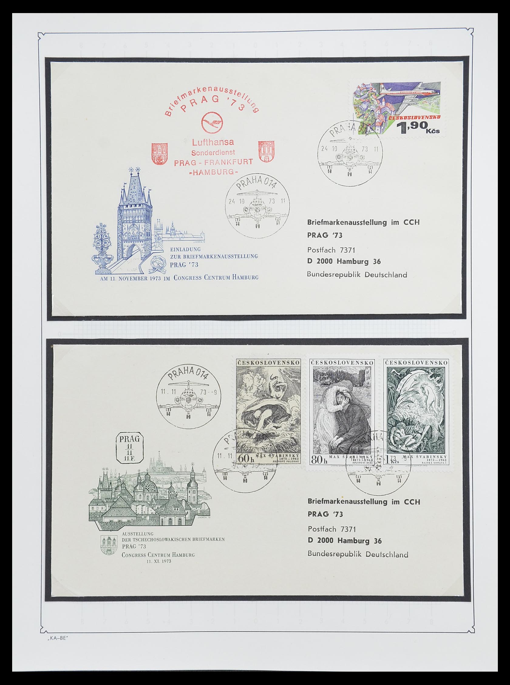 33671 194 - Postzegelverzameling 33671 Tsjechoslowakije 1918-2000.